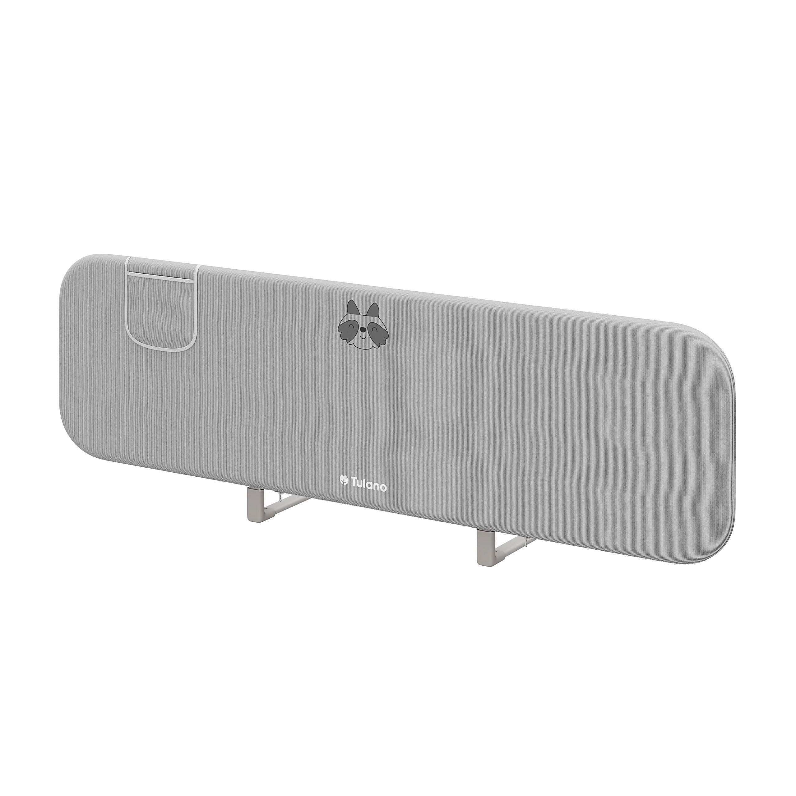 Kinderbettgitter 150 cm Tulano Cover 55 Grey