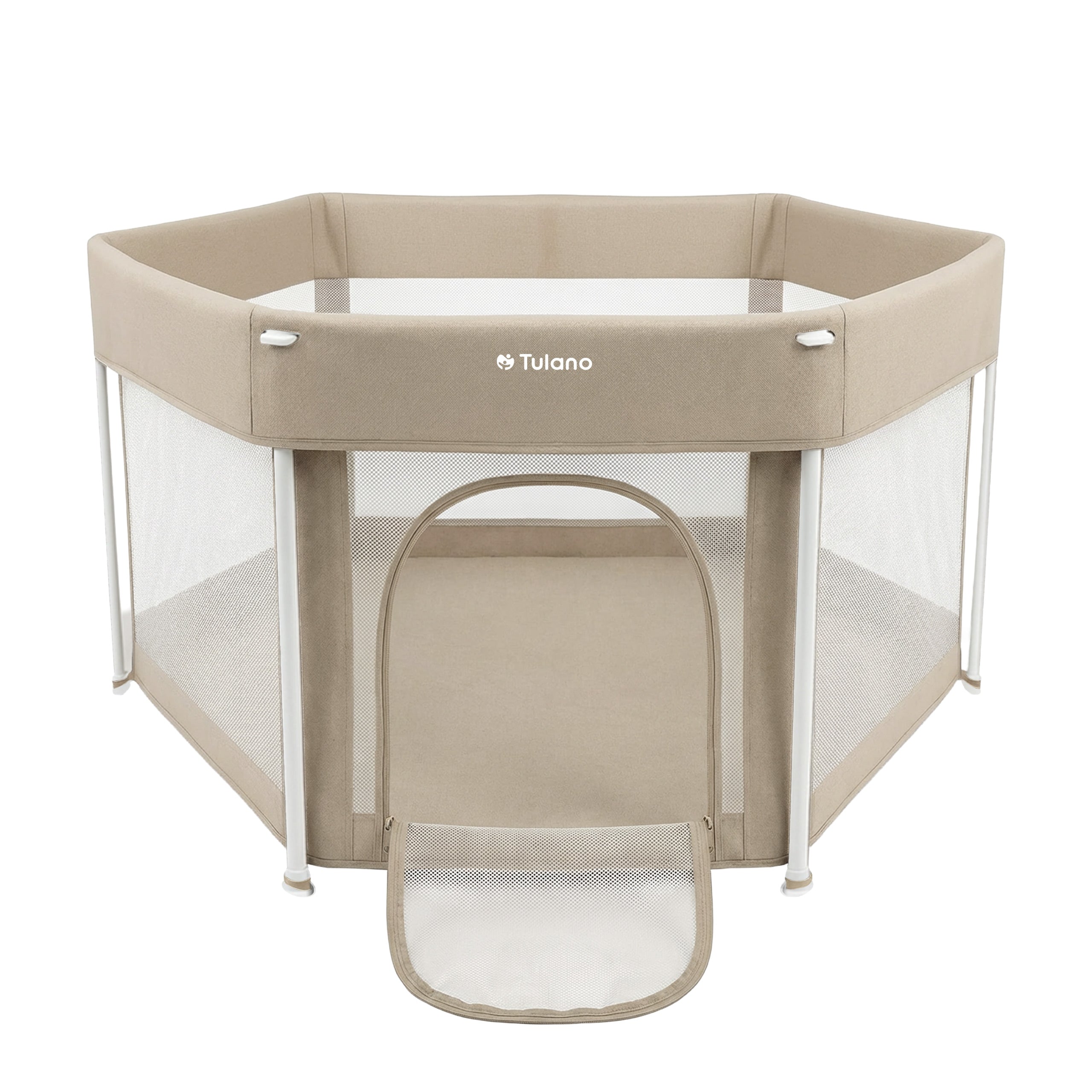 Tulano Cozy 30 Beige Faltbarer Babylaufstall 