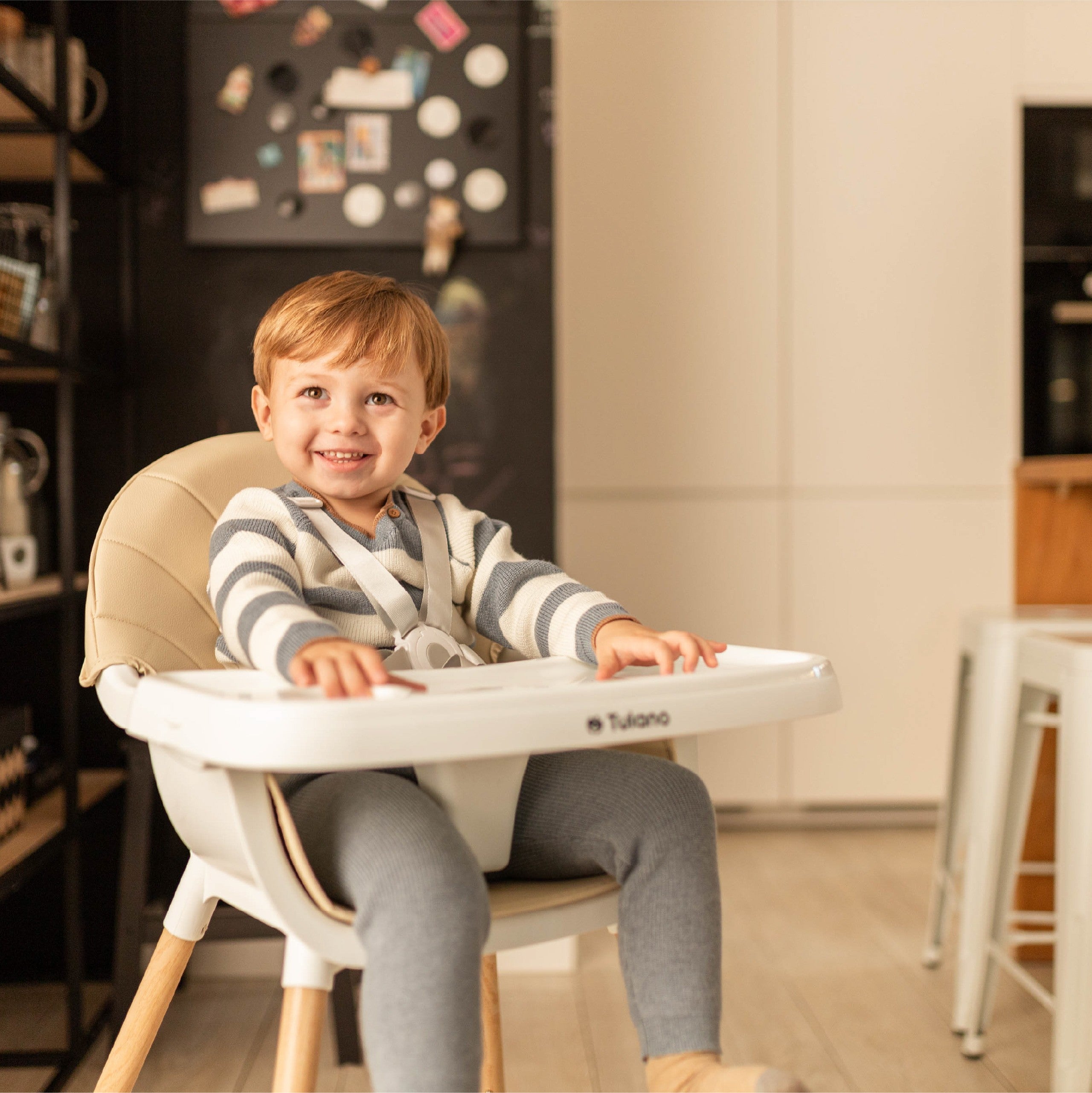 Tulano Morsel Beige Hochstuhl 