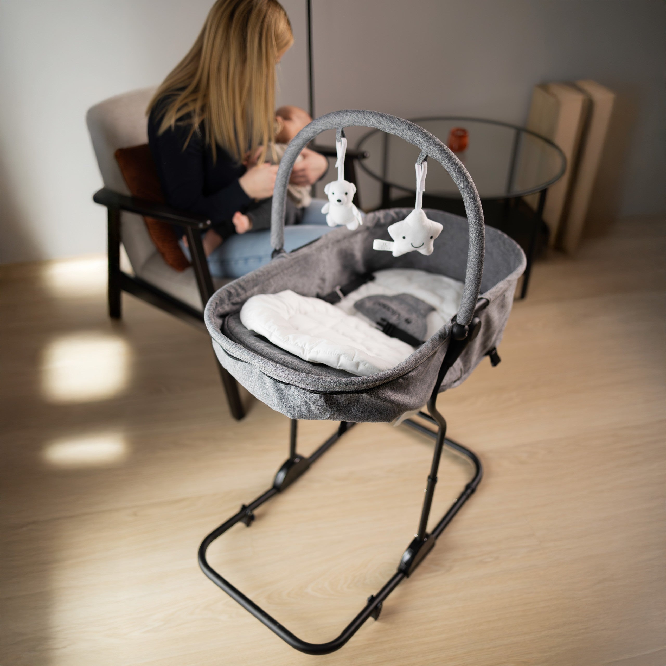 Tulano Moon 35 4-in-1 Hüpf- und Schaukelstuhl 