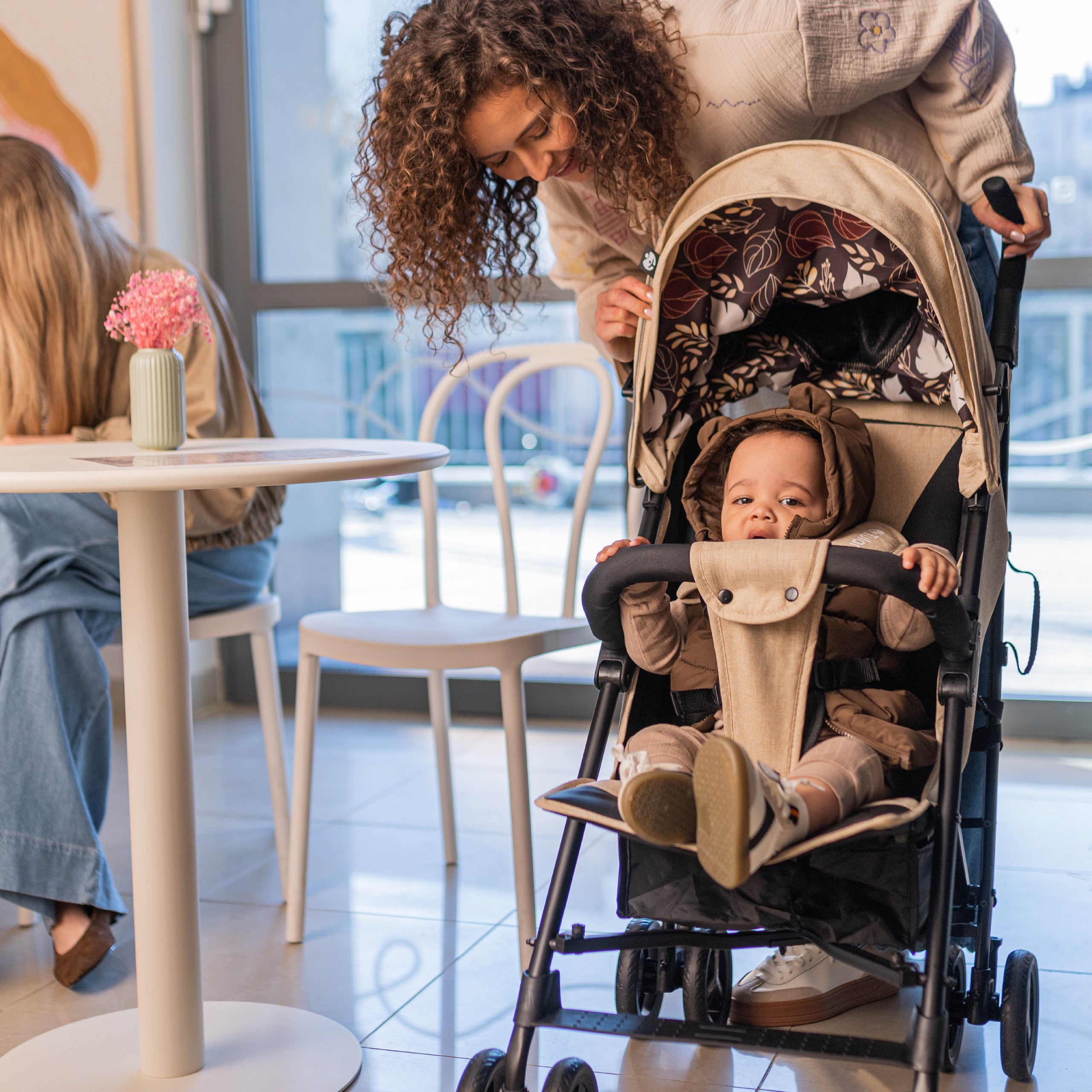Tulano Davos 35 Beige Kinderwagen