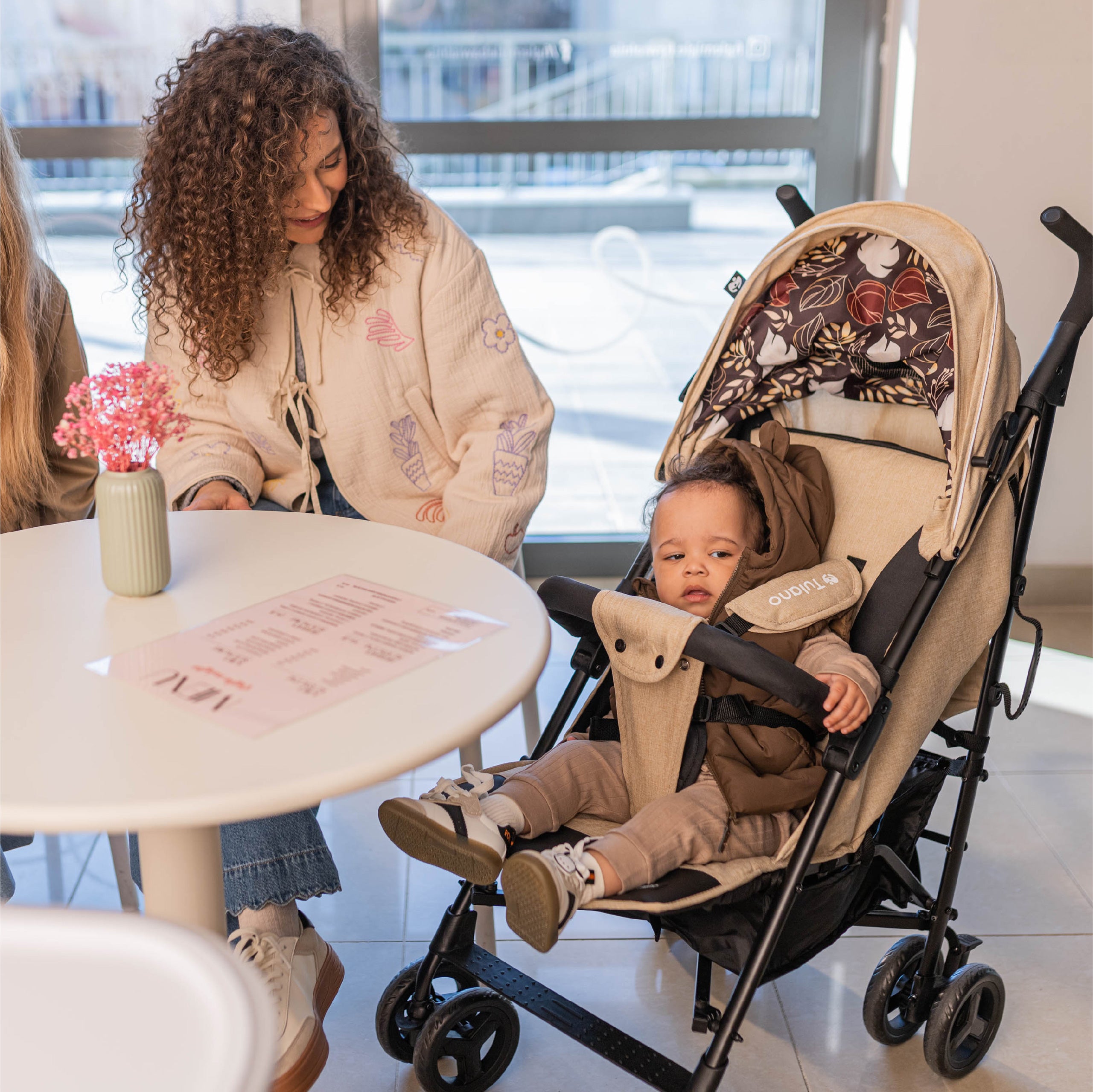 Tulano Davos 35 Beige Kinderwagen