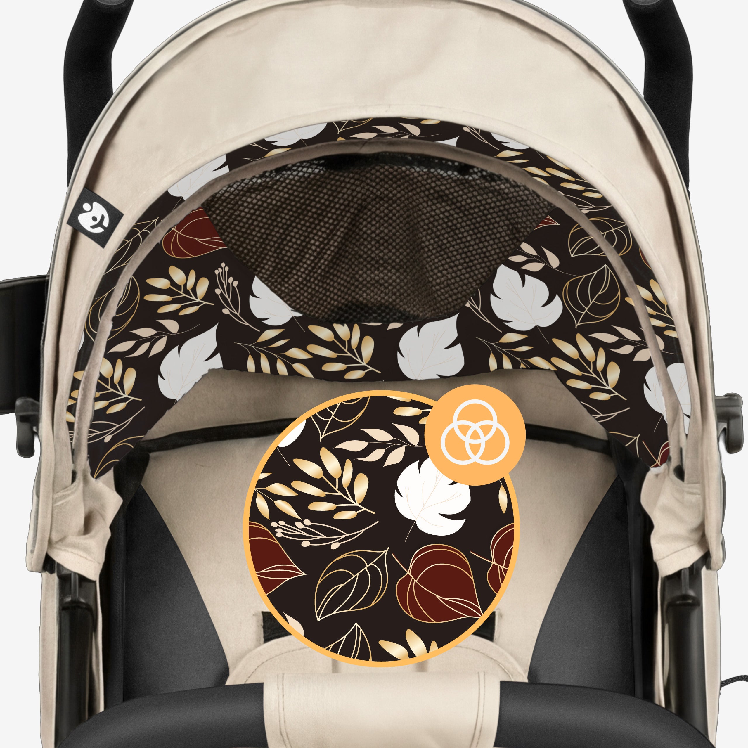 Tulano Davos 35 Beige Kinderwagen