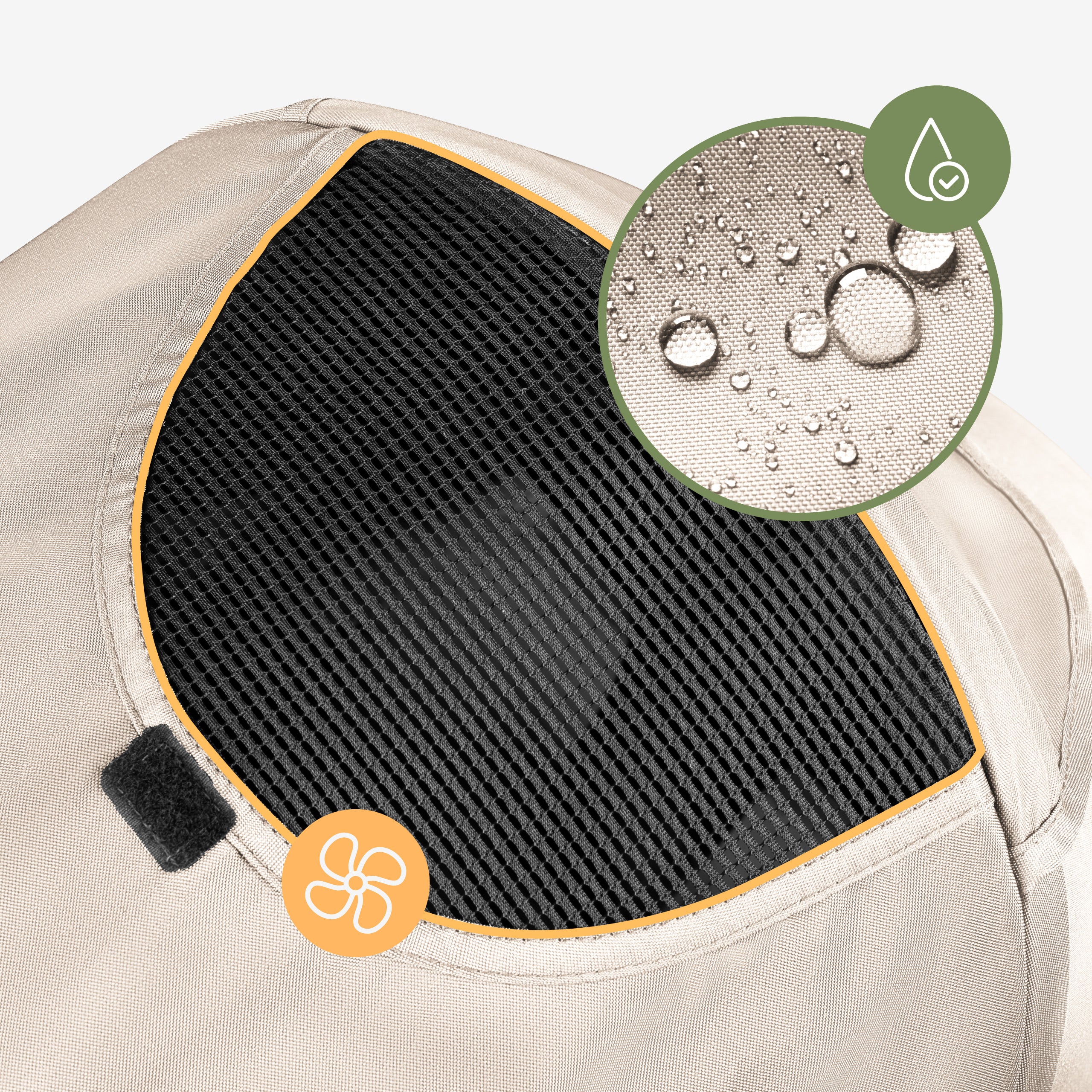 Tulano Davos 35 Beige Kinderwagen