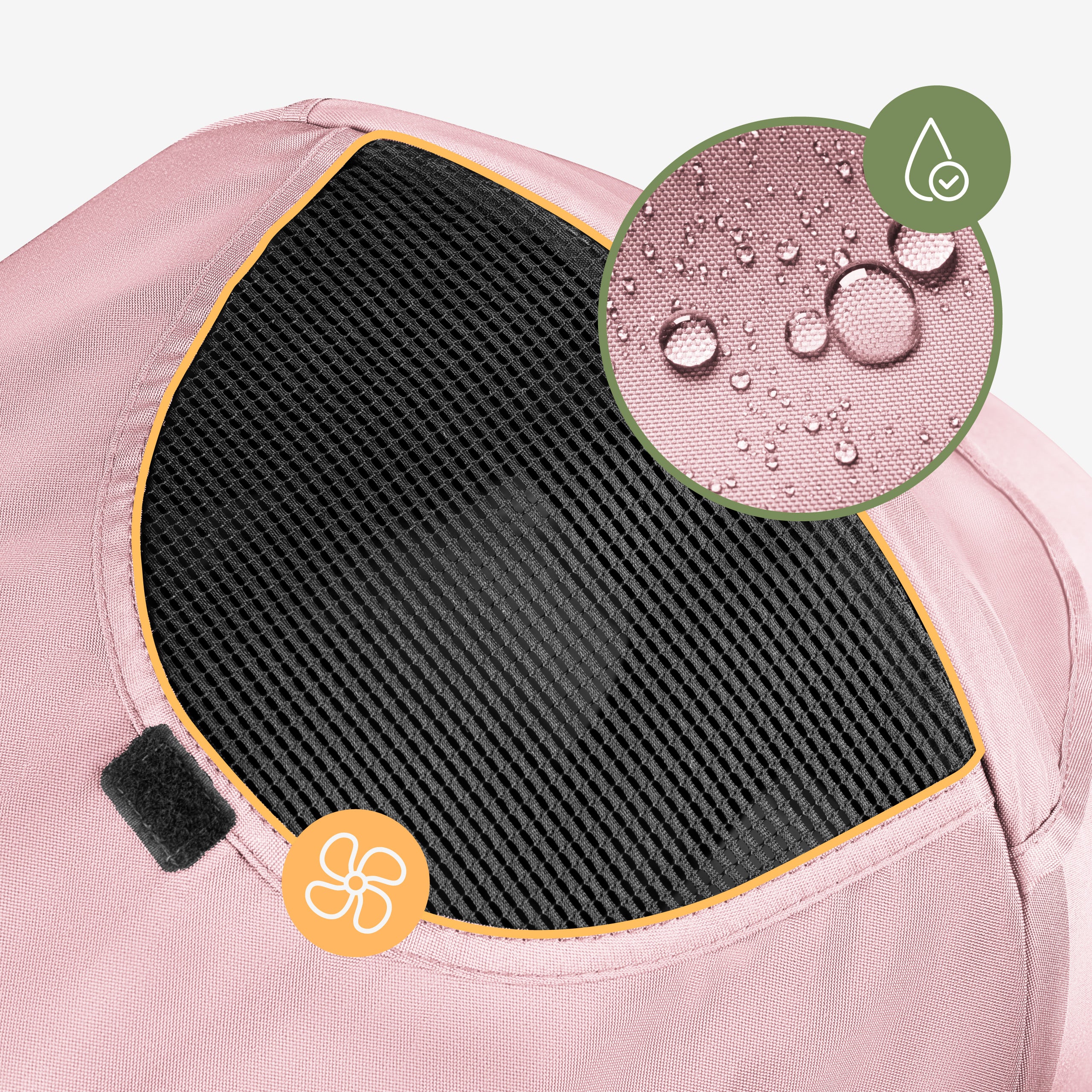 Tulano Davos 35 Pinker Kinderwagen