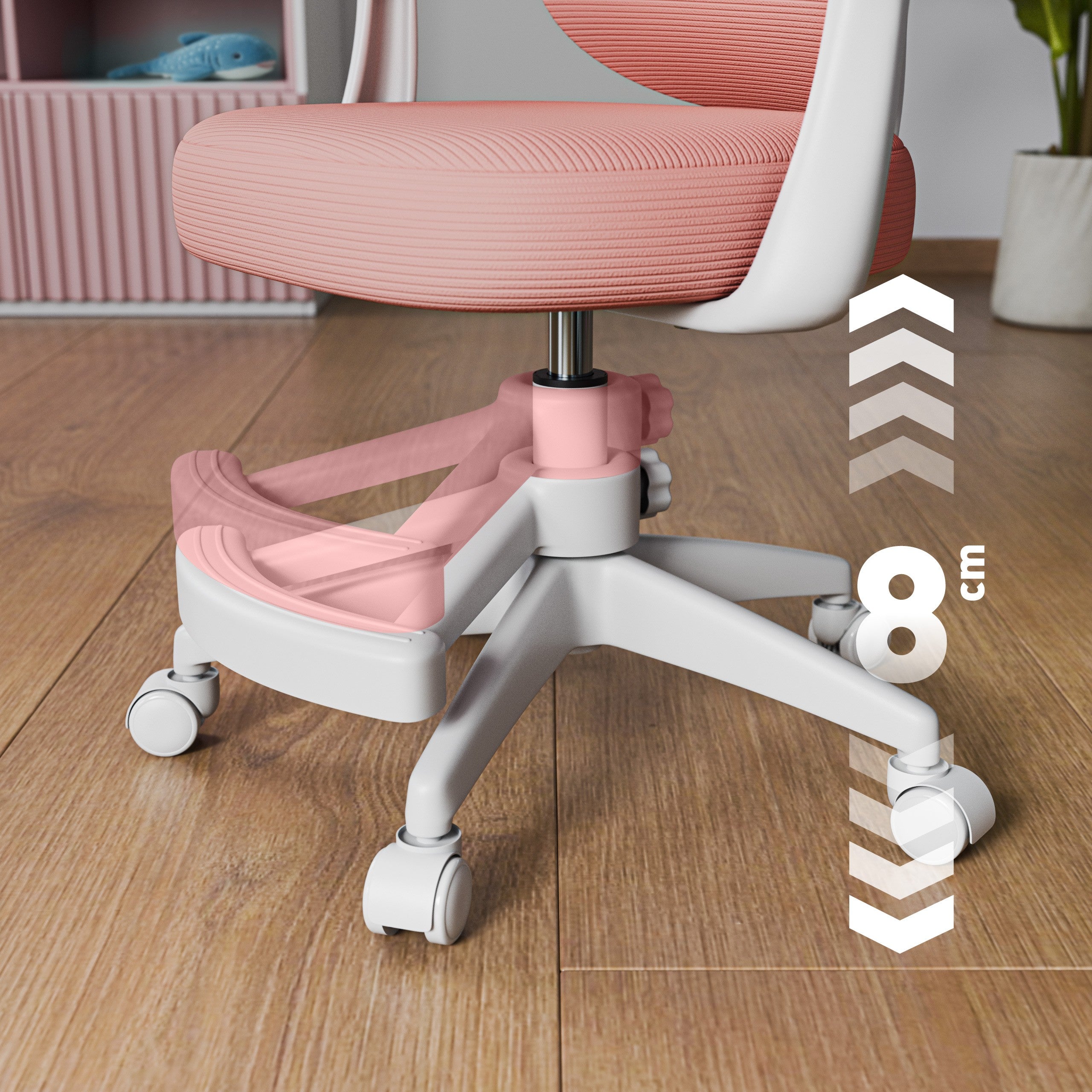 Mark Adler Junior 4.5 Pink Verstellbarer Kindersitz 