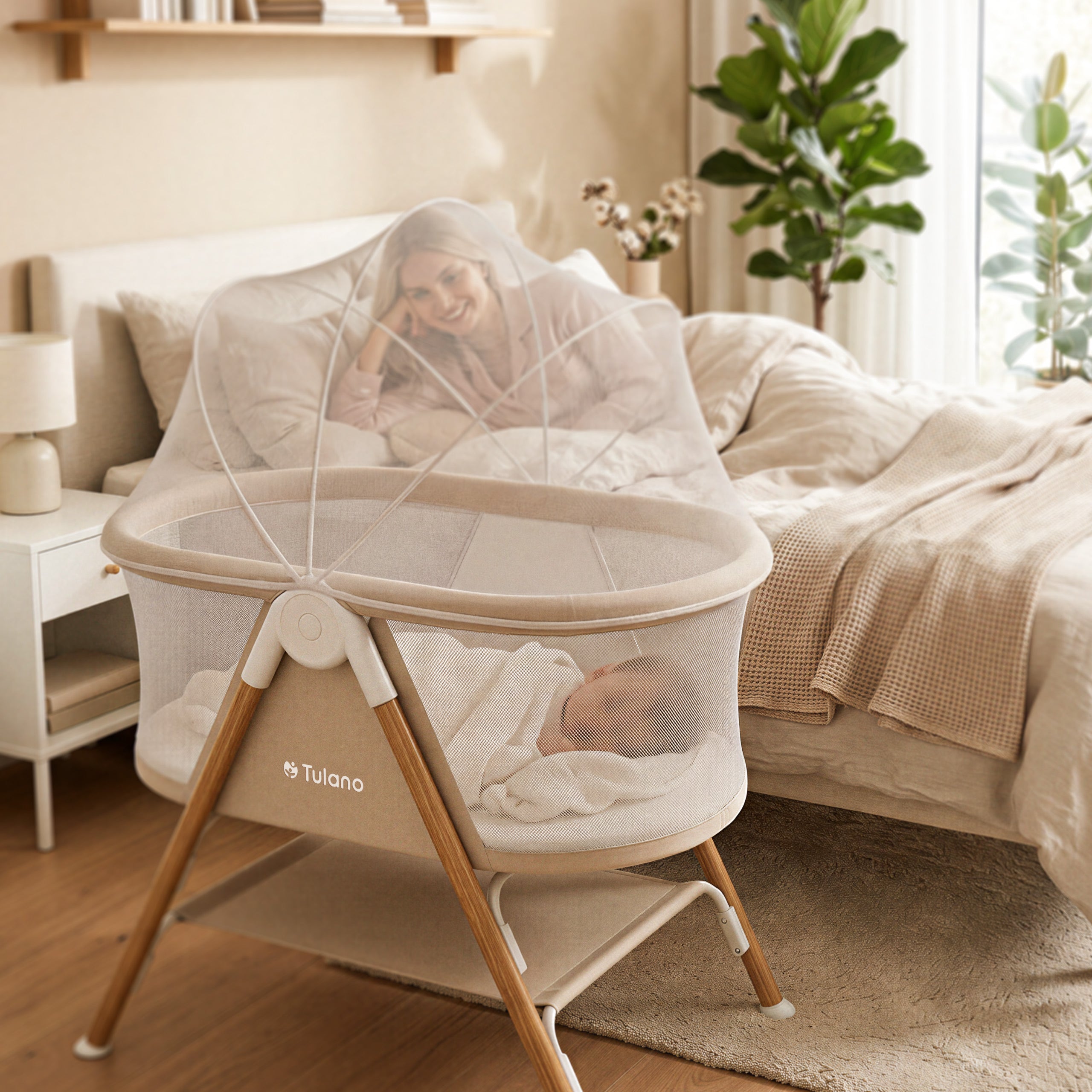 Reisebett für Kinder Tulano Dream 20 Beige