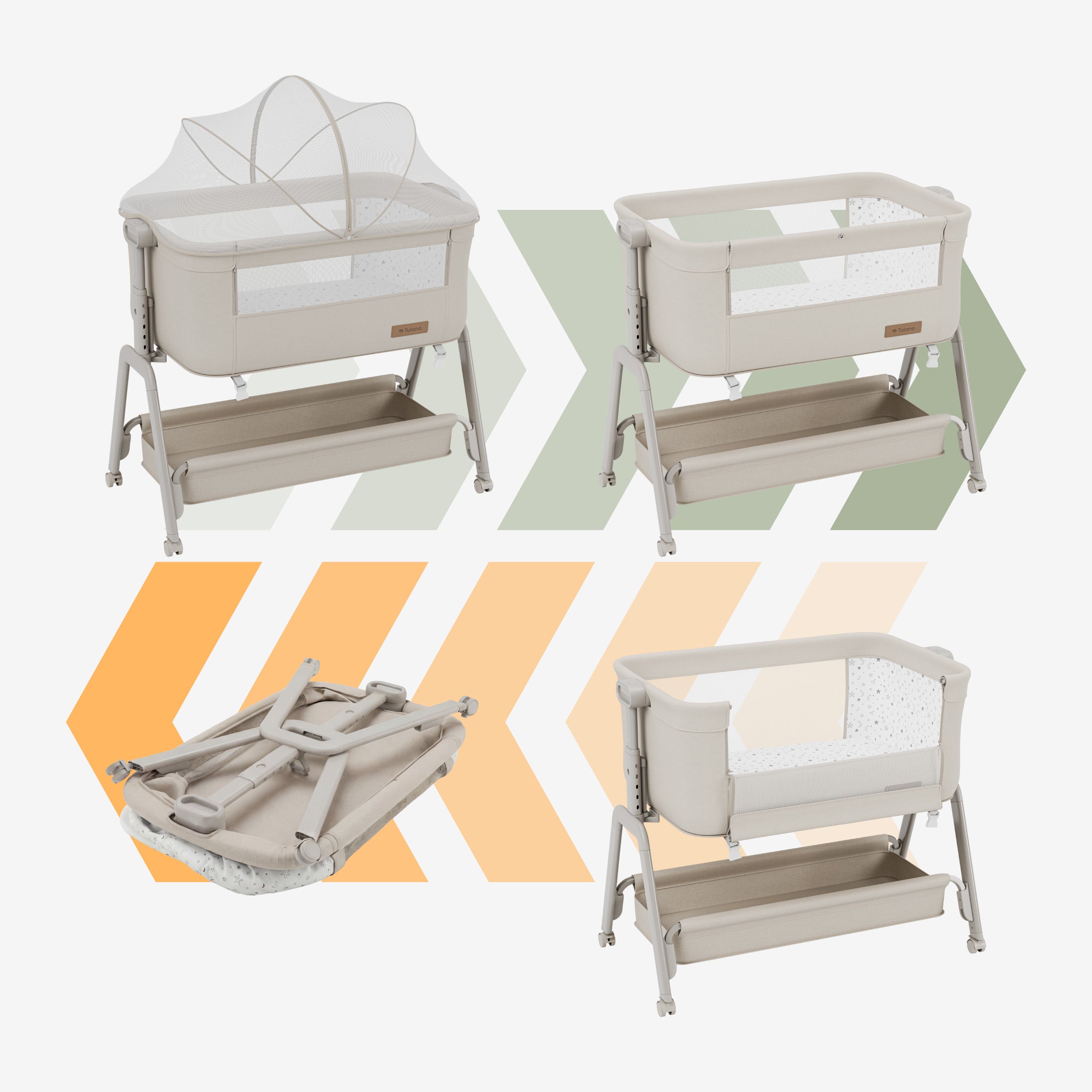 3-in-1-Bettchen - Komfort und Funktionalität