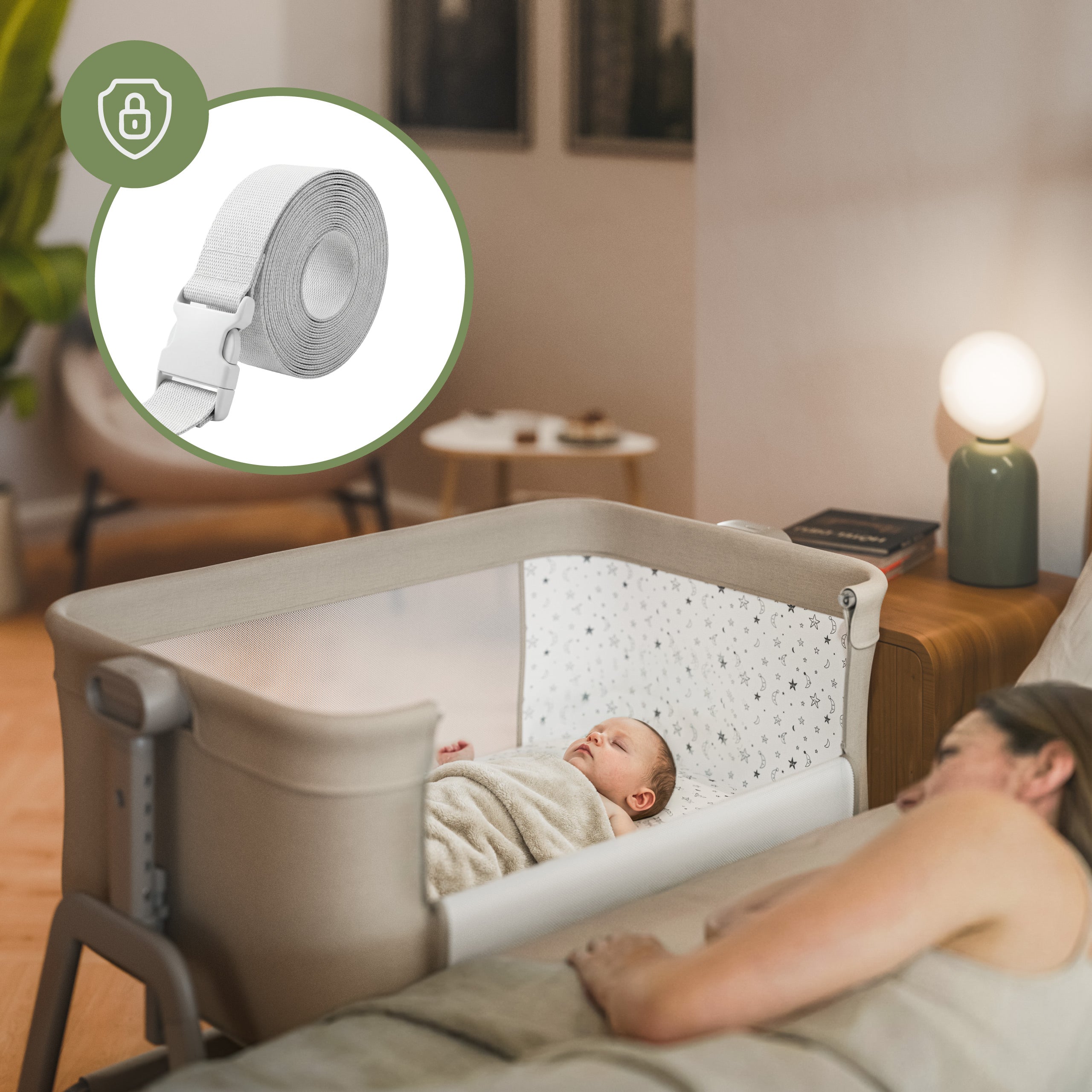 3-in-1-Reisebett Tulano Dream 50 Beige