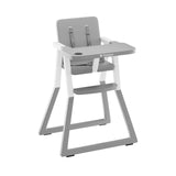 Tulano Morsel 25 Grau-Weißer Kunststoff-Hochstuhl 