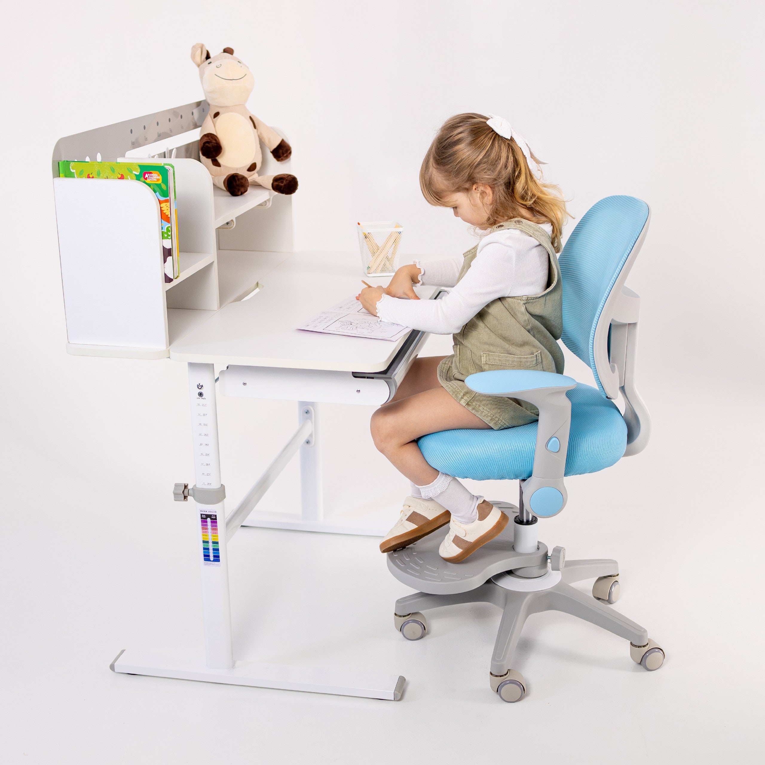 Mark Adler Junior 5.0 Blauer verstellbarer Kindersitz 