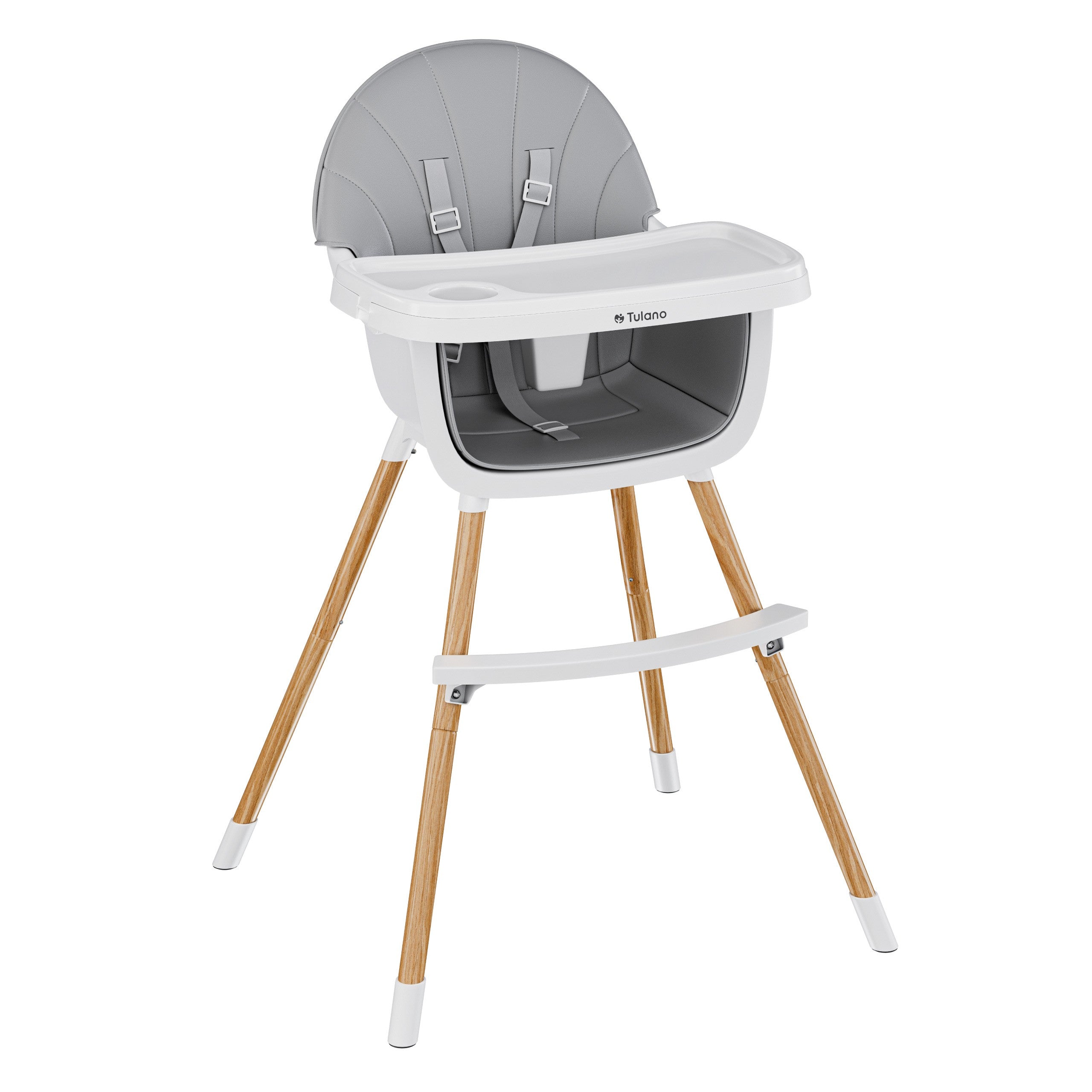 Tulano Morsel Grauer Hochstuhl 