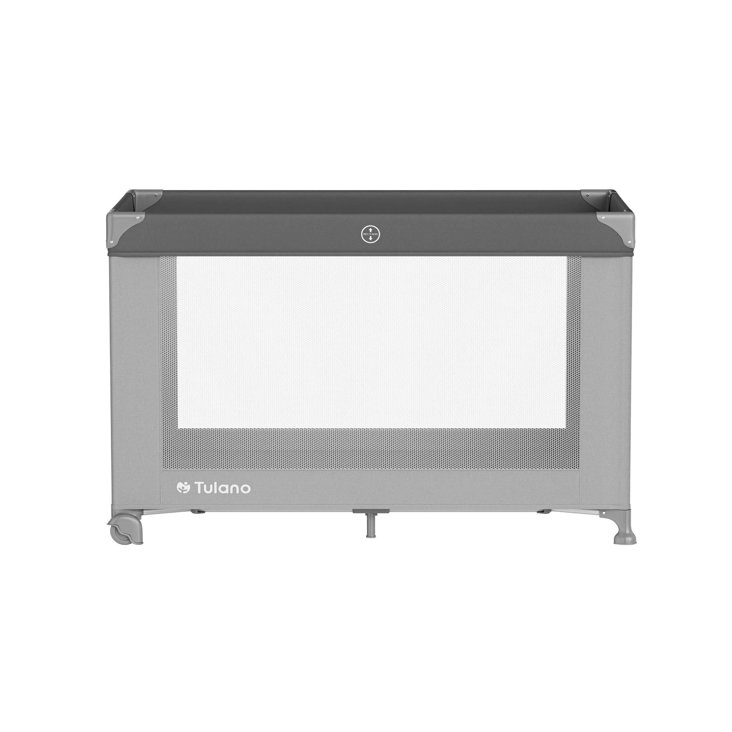 Tulano Dream 40 Graues 2-in-1 Zwei-Ebenen-Reisebett 