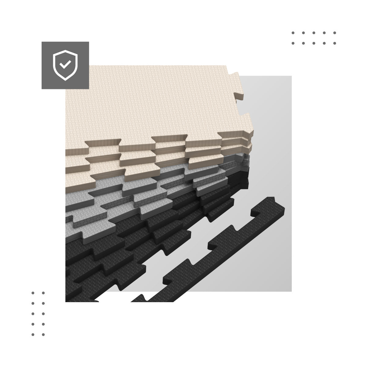 Hervorragende Dämpfung und Wärmeisolierung