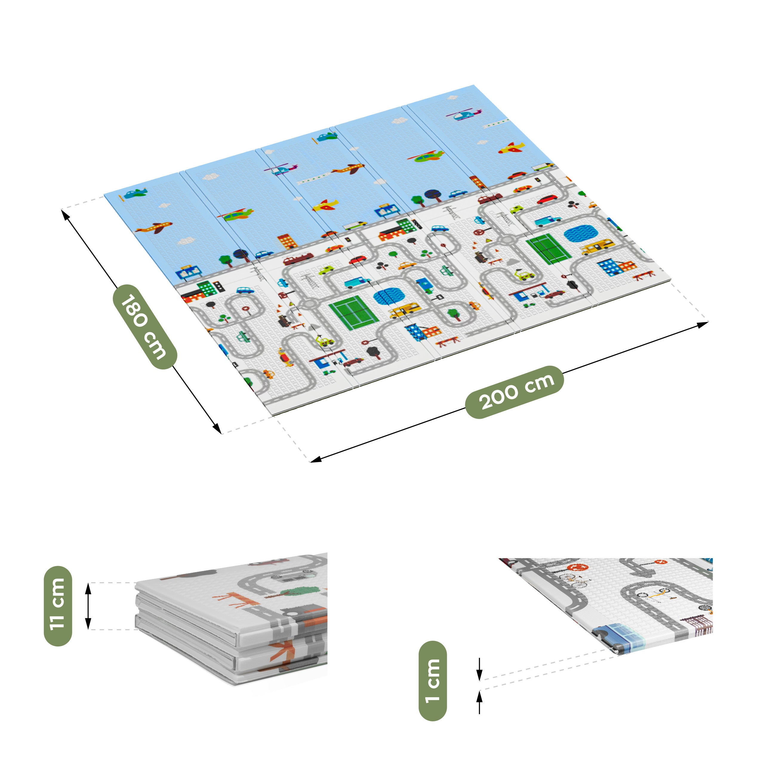 Lernmatte TULANO Gioco 10 