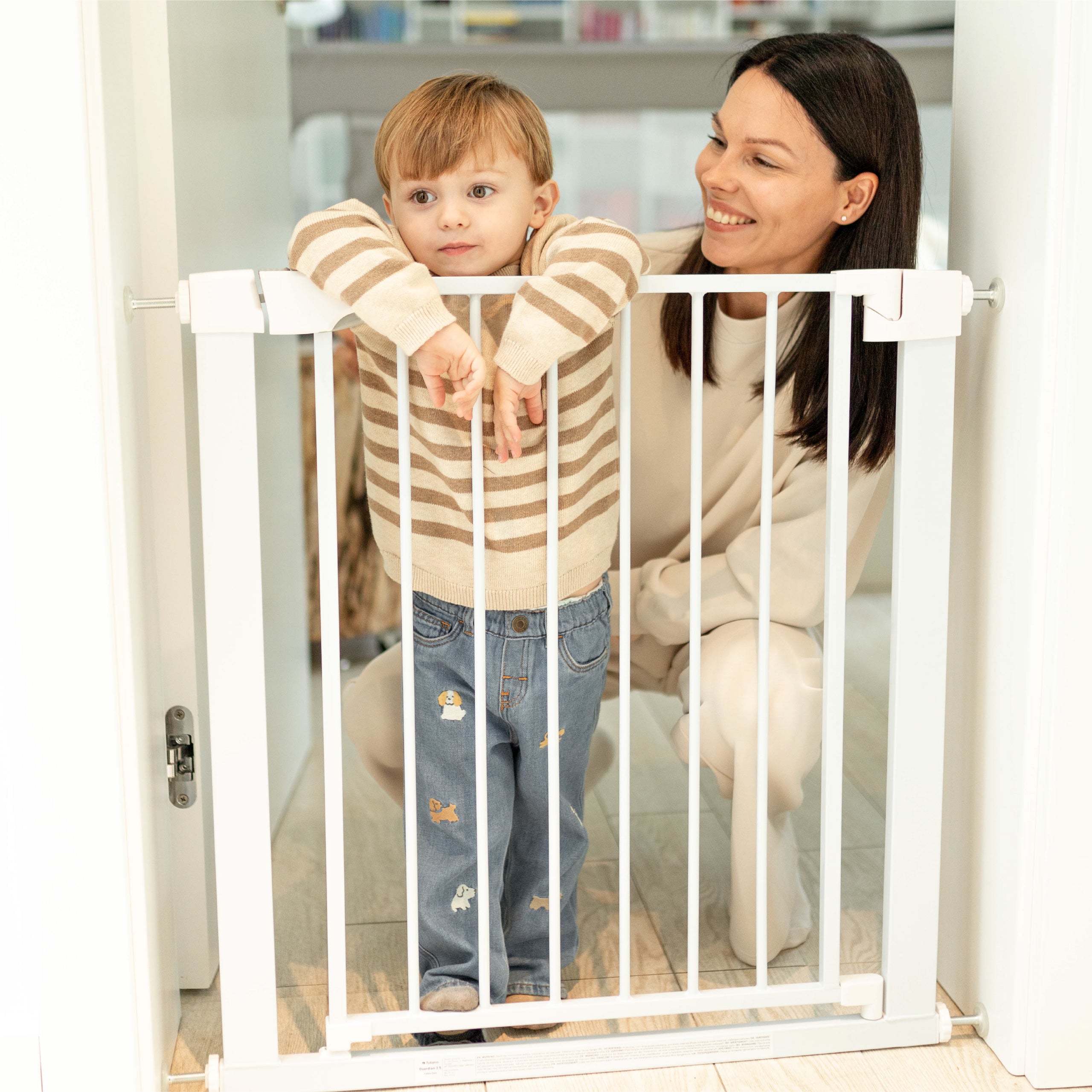 Sichere Befestigung am Türrahmen