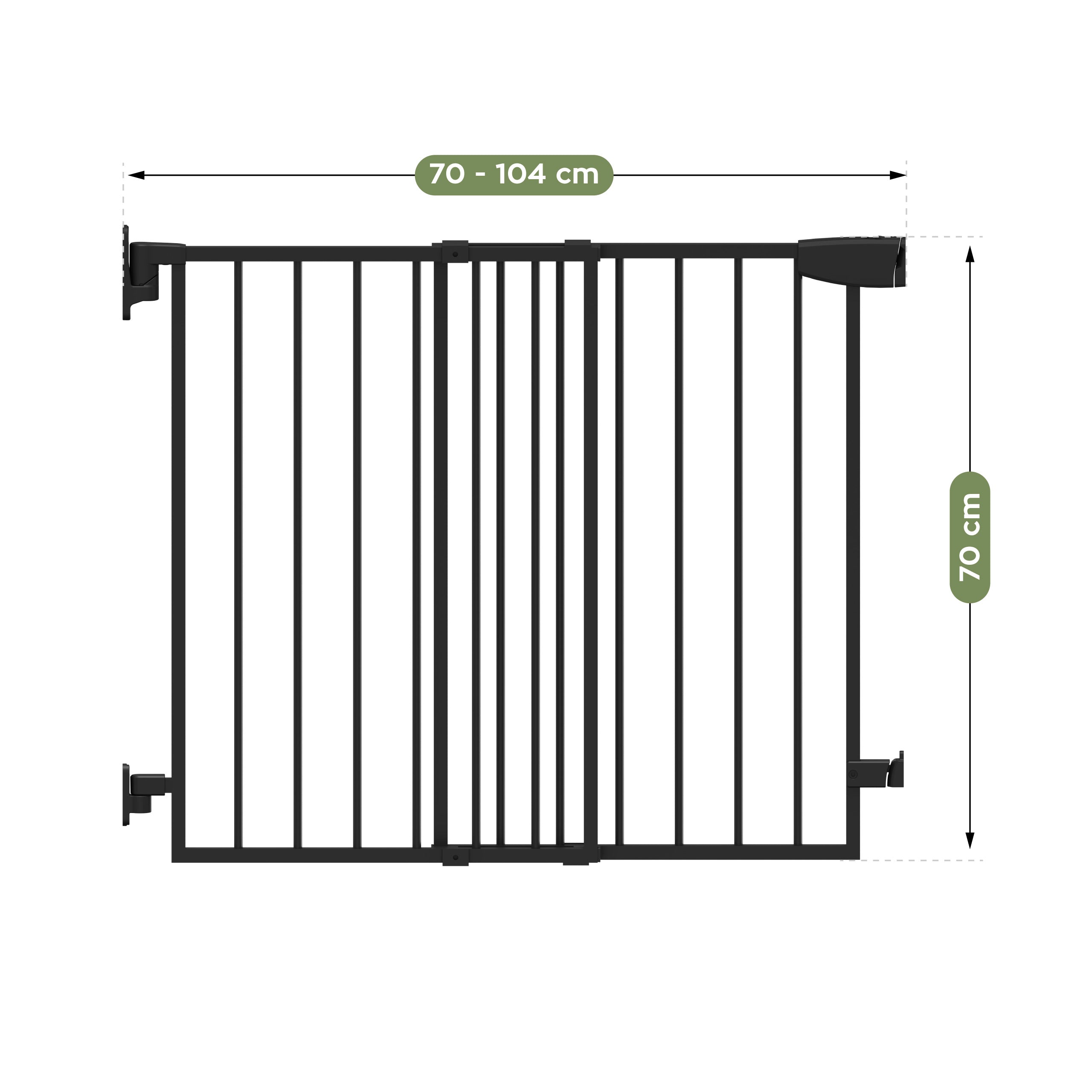 Tulano Guardian 1.0 Schwarzes Treppengeländer 