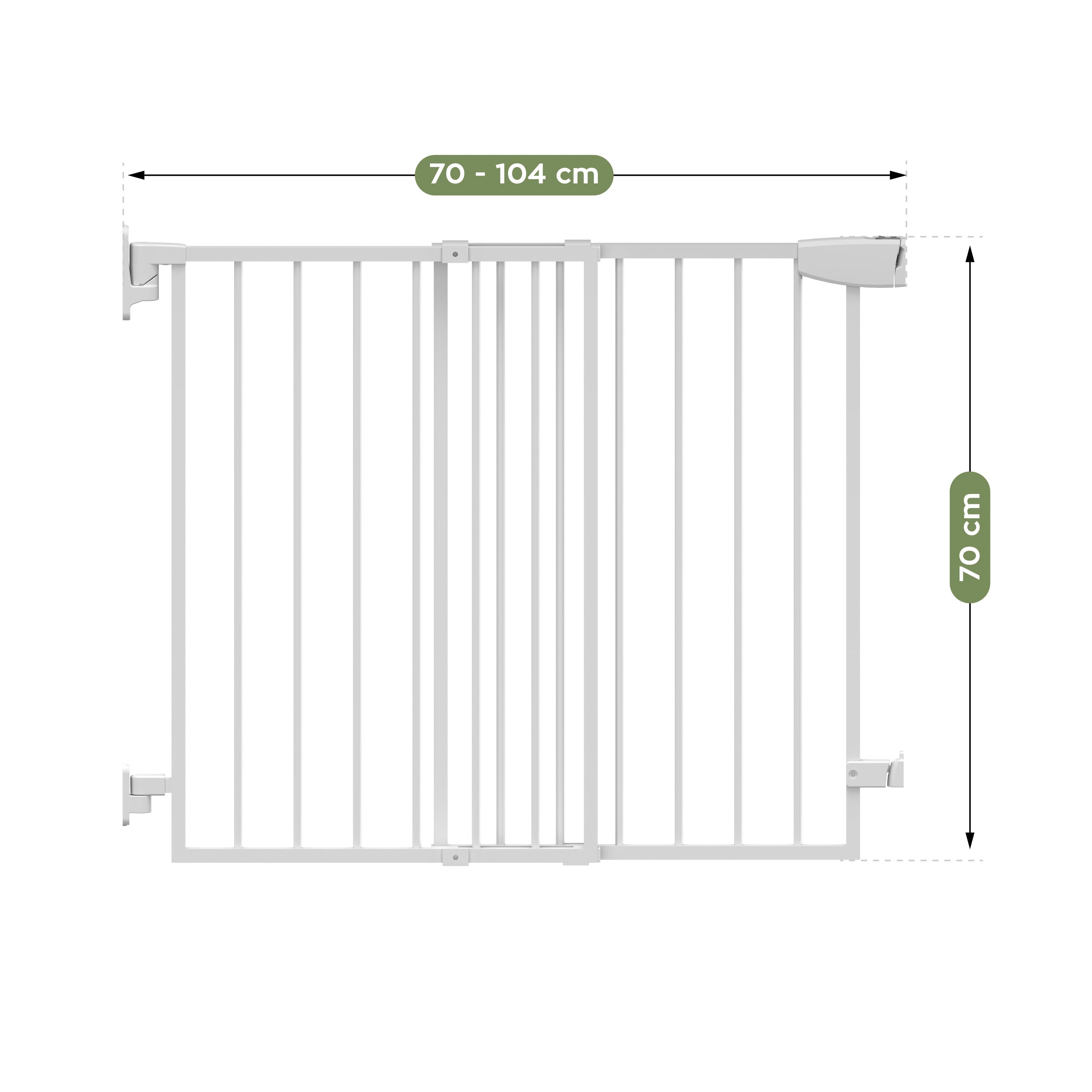 Tulano Guardian 1.0 Weißes Treppengeländer 