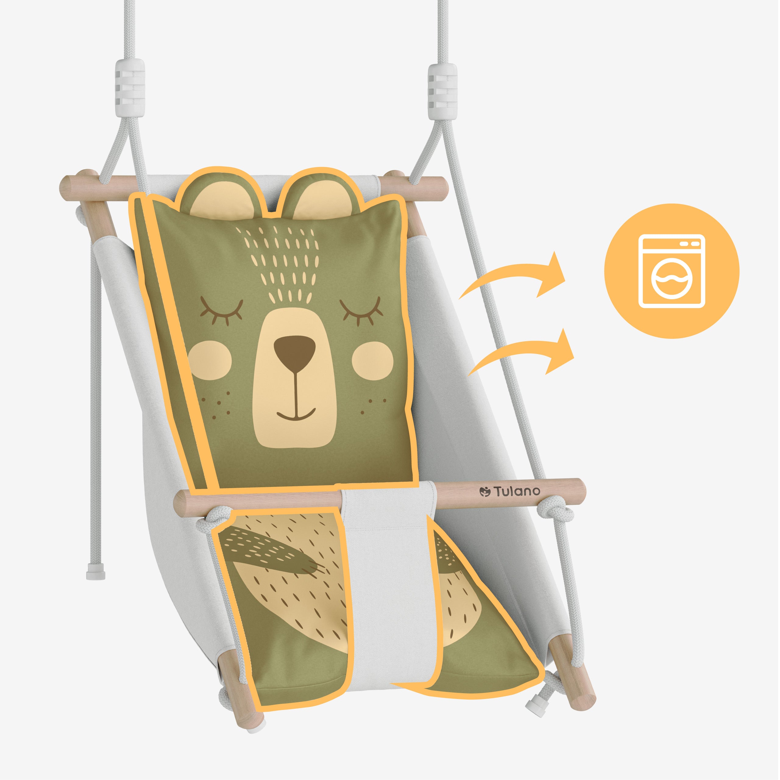 Kinderschaukel Tulano Hop 45 Bear