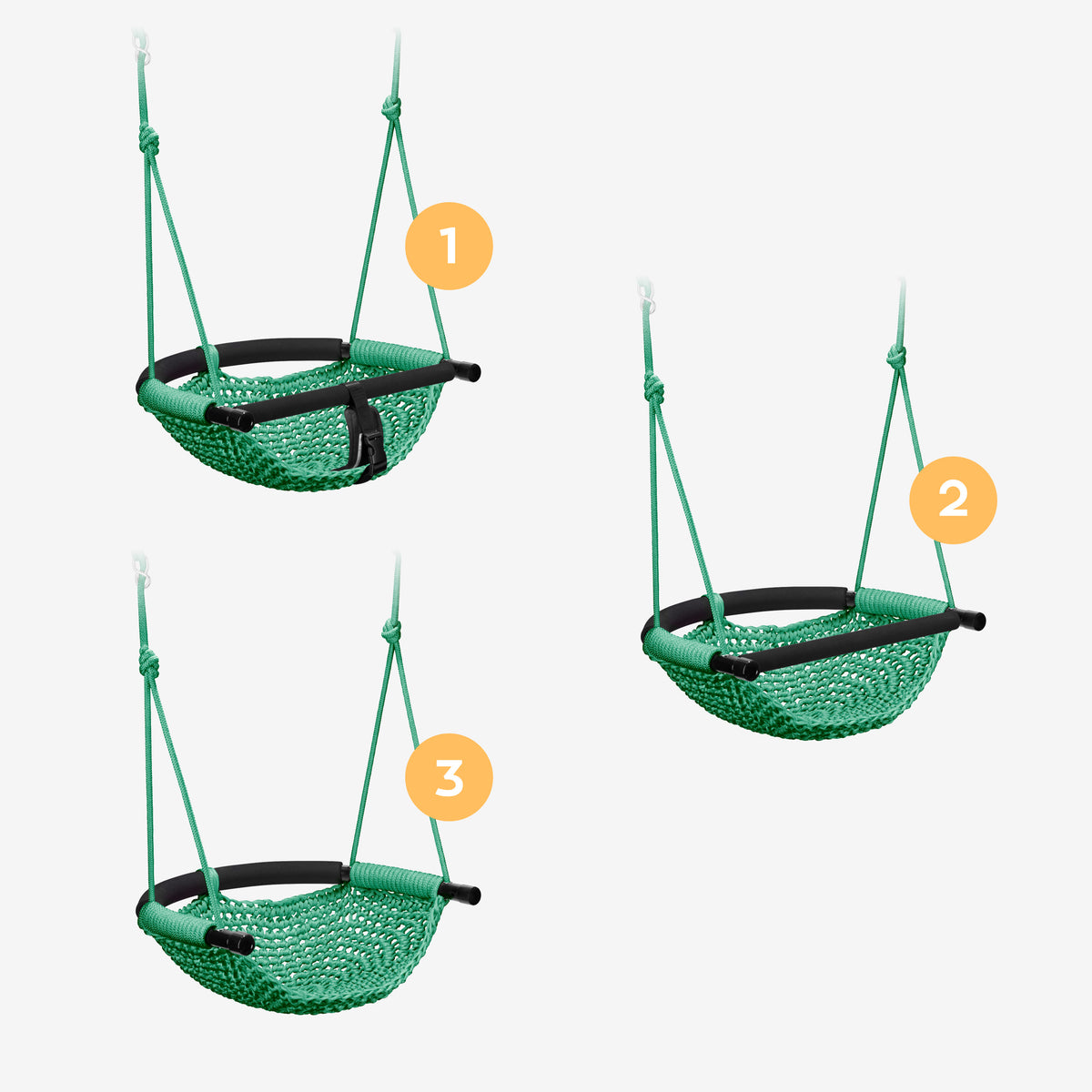 Kinderschaukel Tulano Hop 50 Green