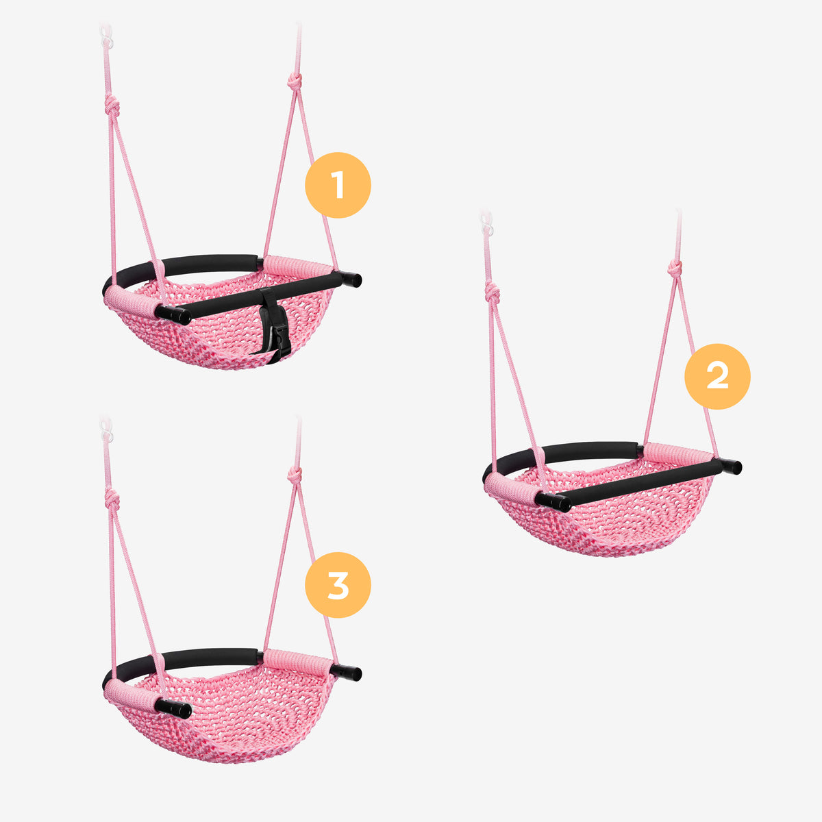 Kinderschaukel Tulano Hop 50 Pink