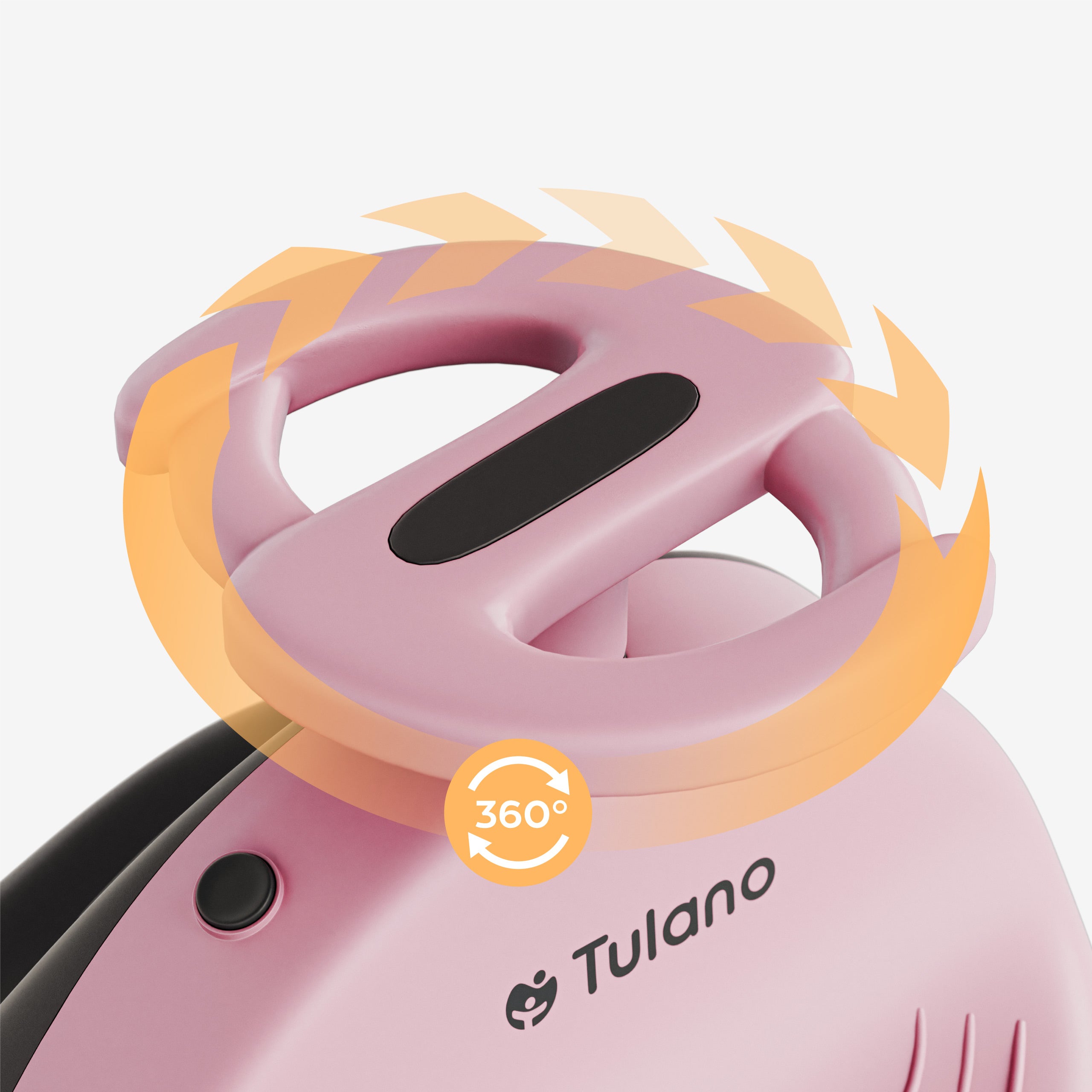 360° drehbares Lenkrad