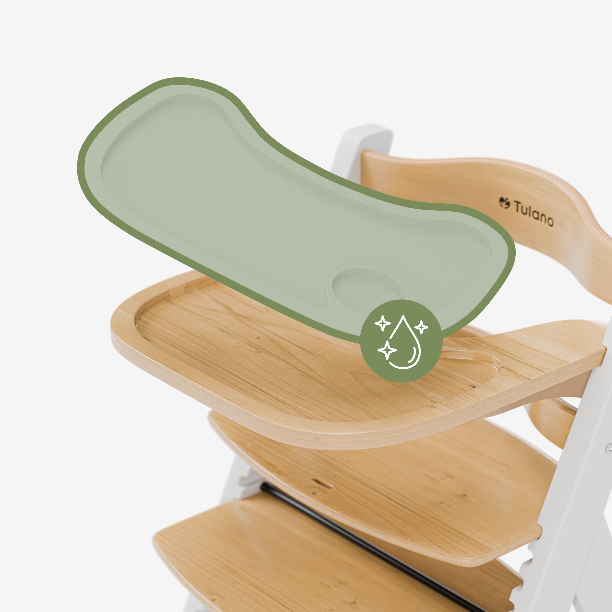 Funktionelles, herausnehmbares Tablett