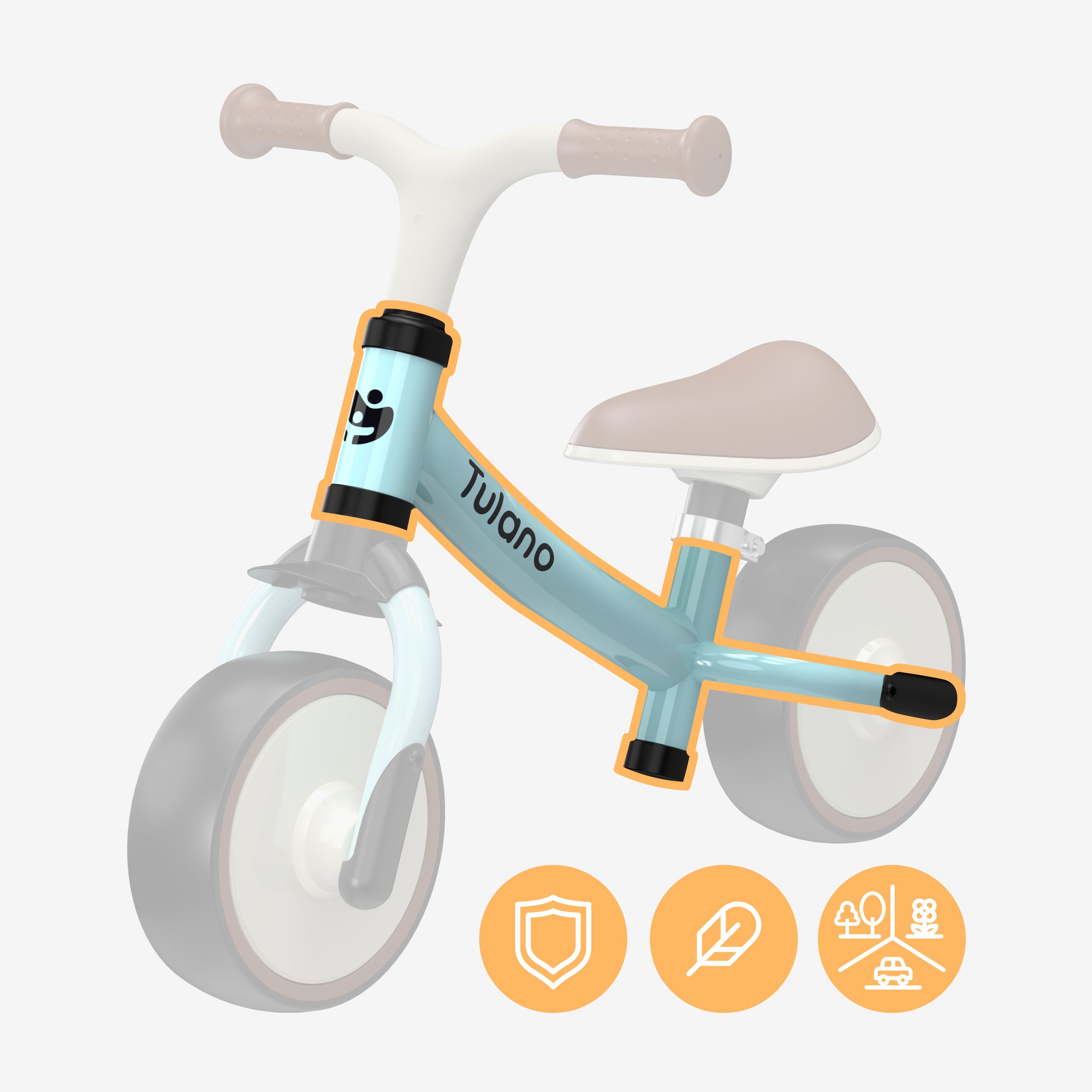 Stabiler Stahlrahmen