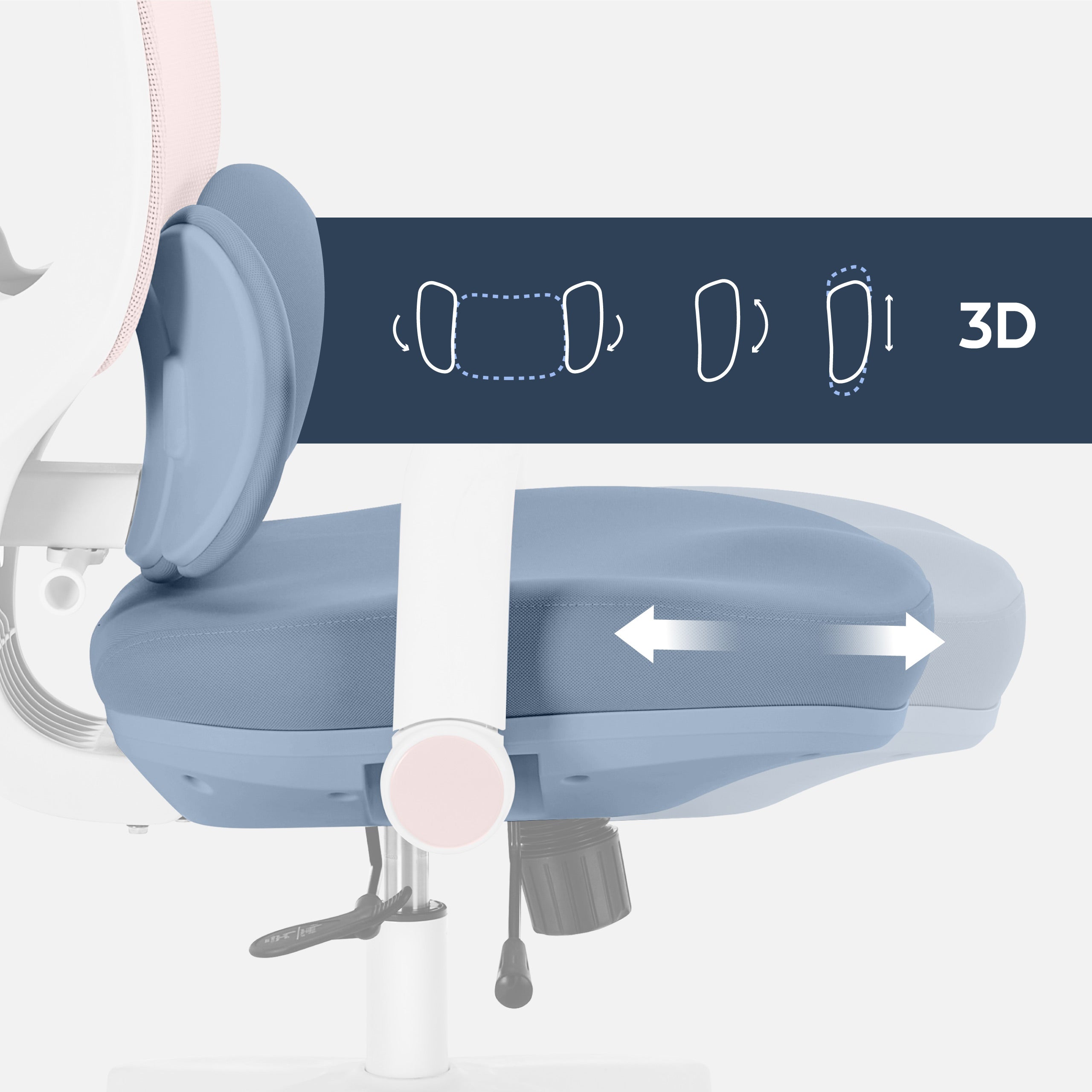 Slide-Technologie - Anpassung des Sitzes an Ihre Körpergröße