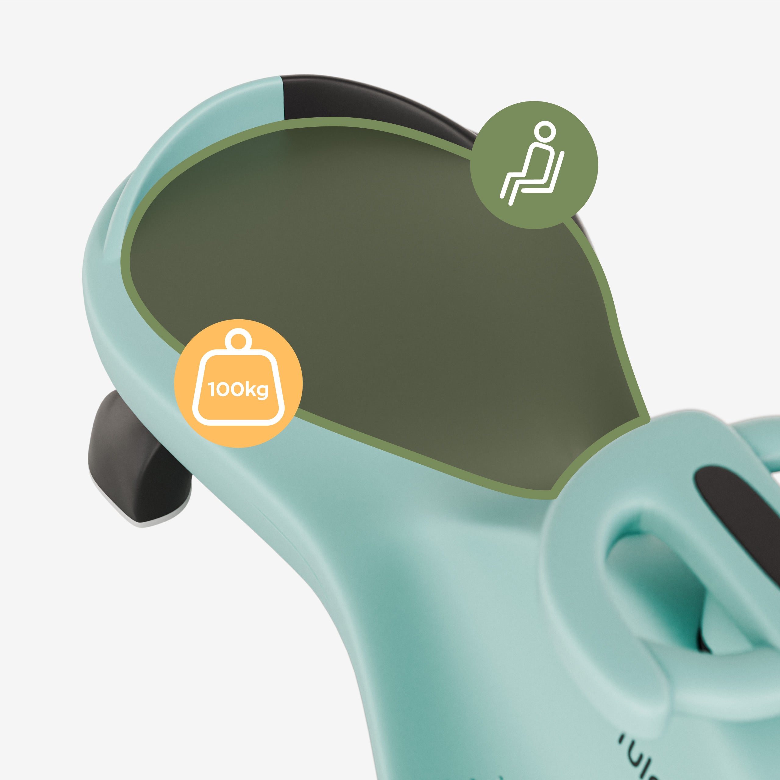 Komfortabler und ergonomischer Sitz