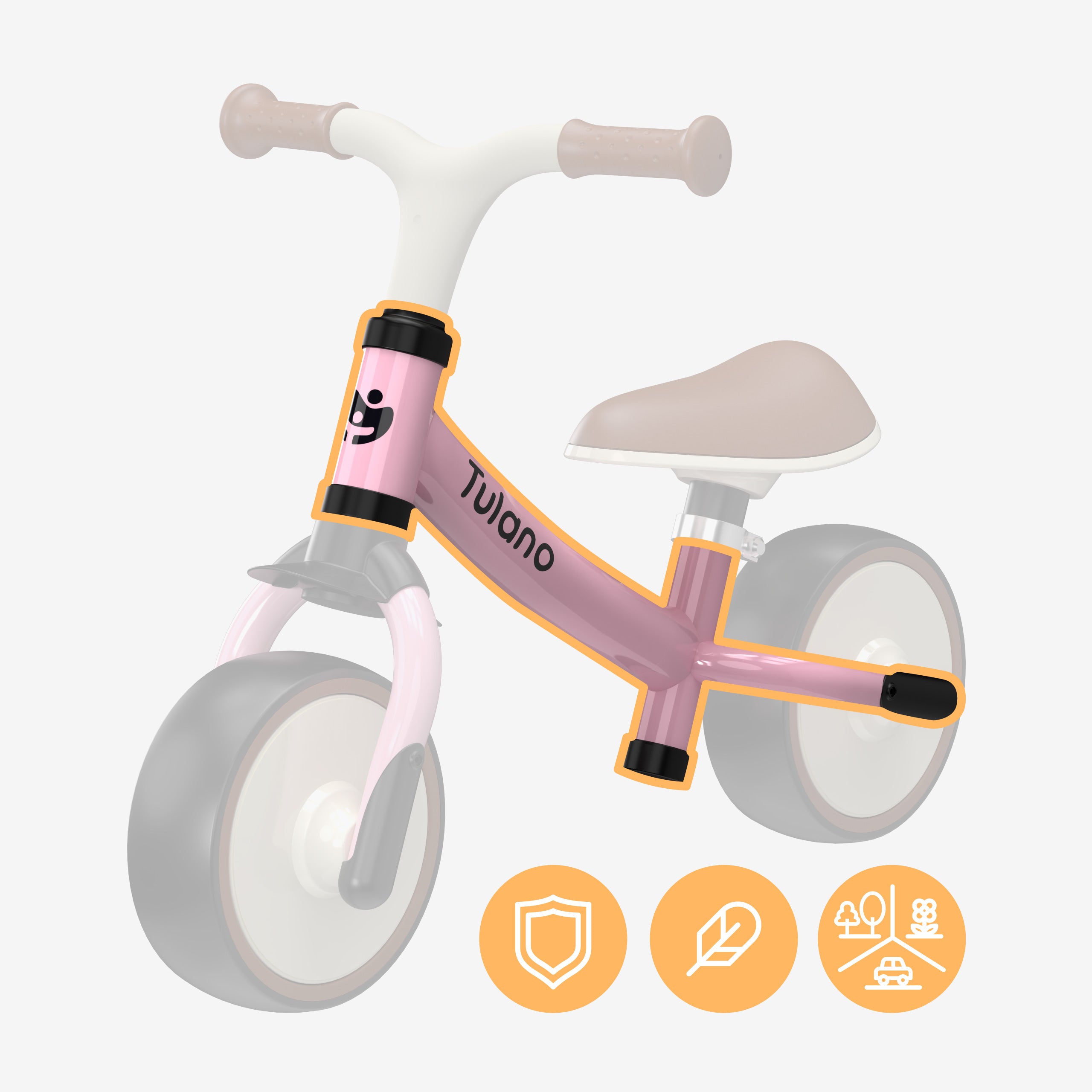 Stabiler Stahlrahmen