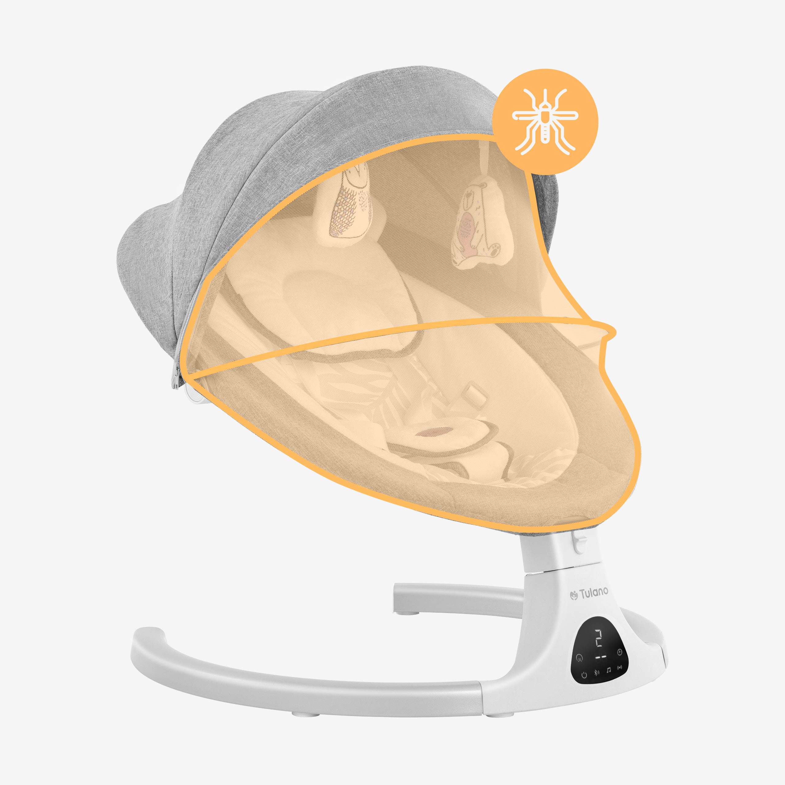 Alltagstauglich - Verdeck, Moskitonetz und einfache Reinigung