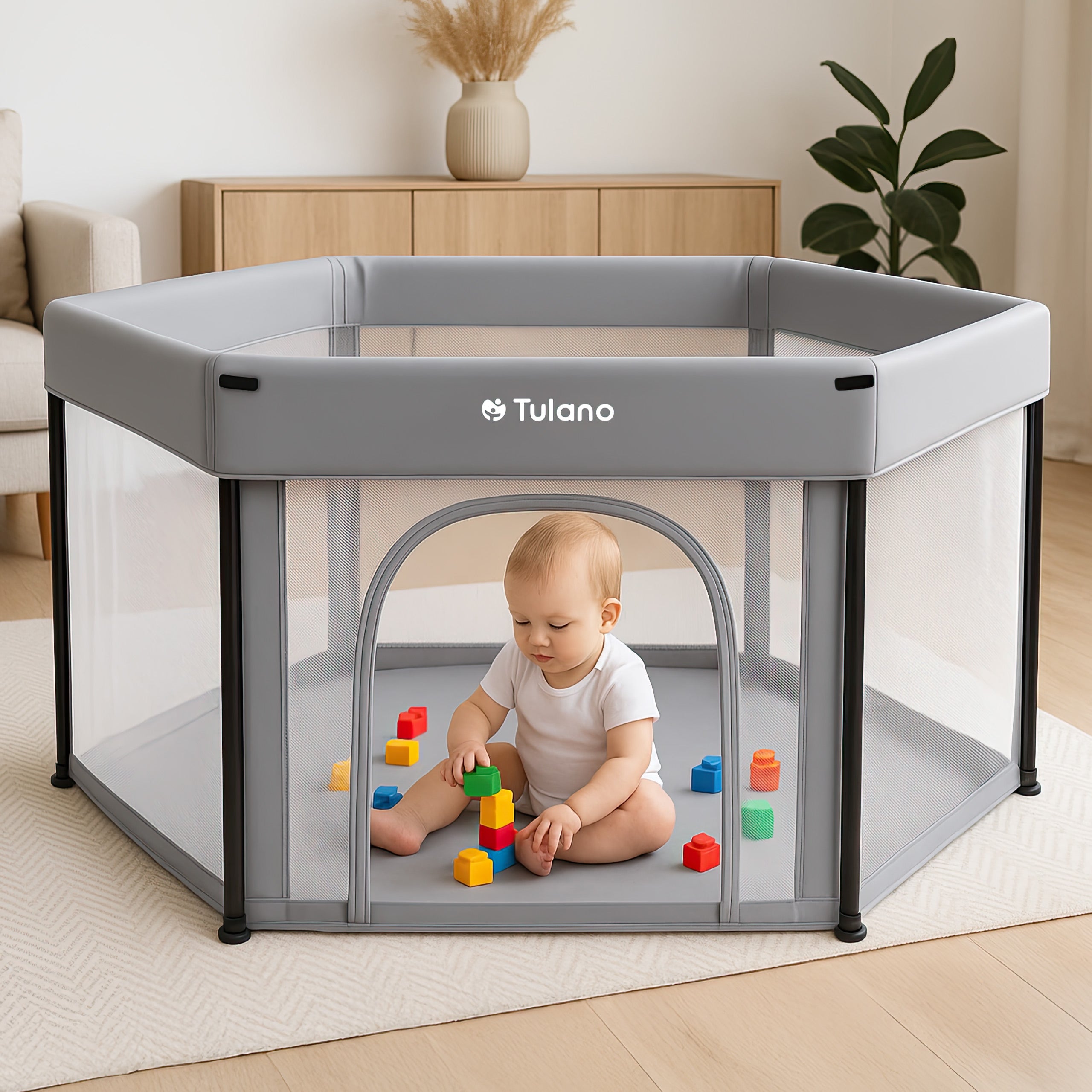 Komfortabler Spielraum in Haus und Garten