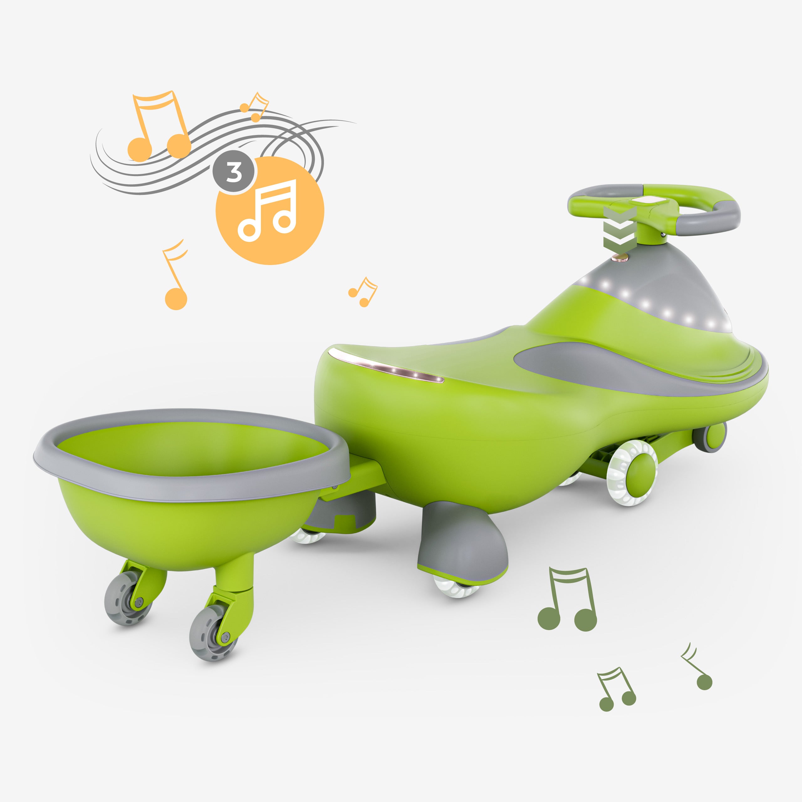 Musikpanel mit 3 fröhlichen Melodien