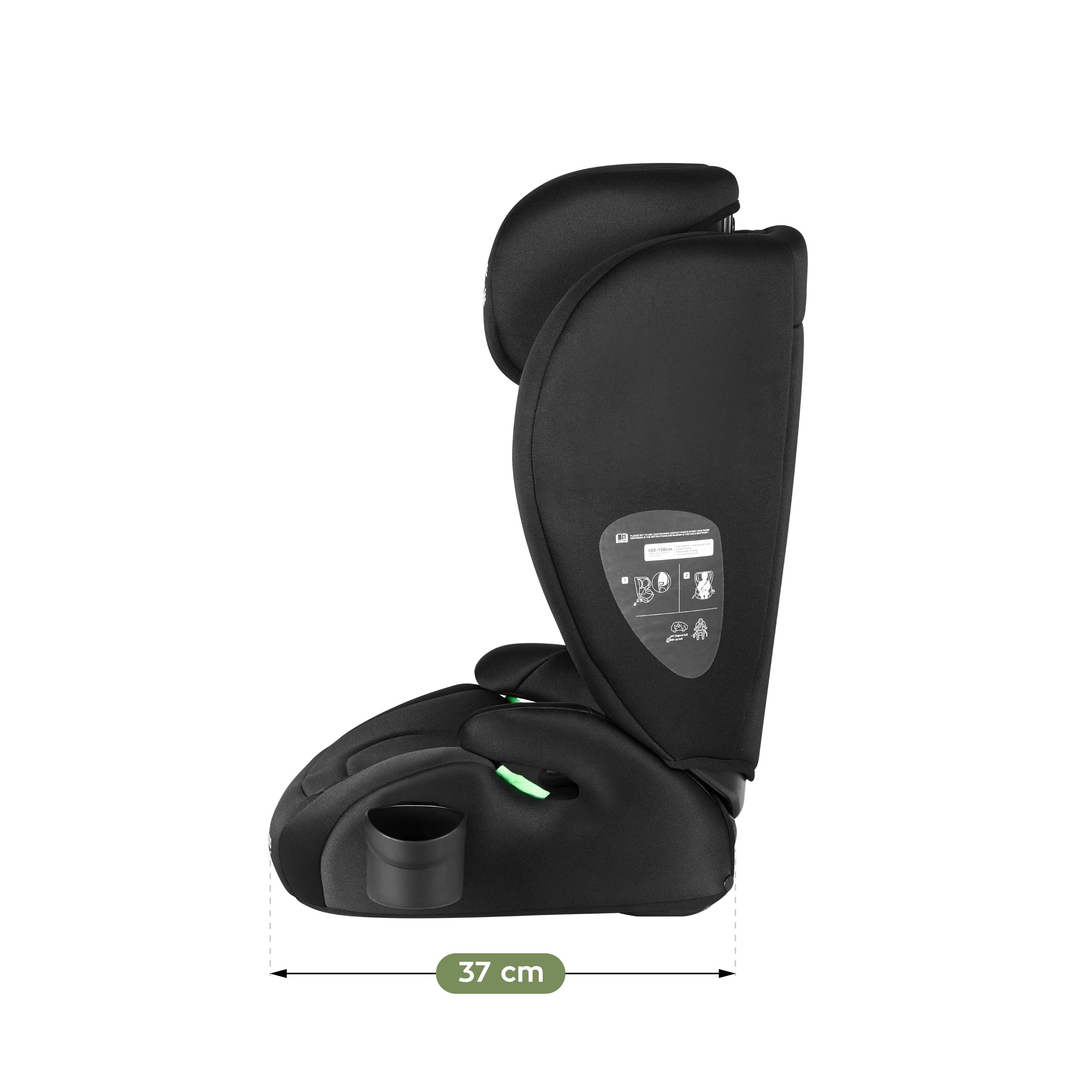 Tulano Joy 20 Schwarzer Autositz 100-150cm I-Größe 