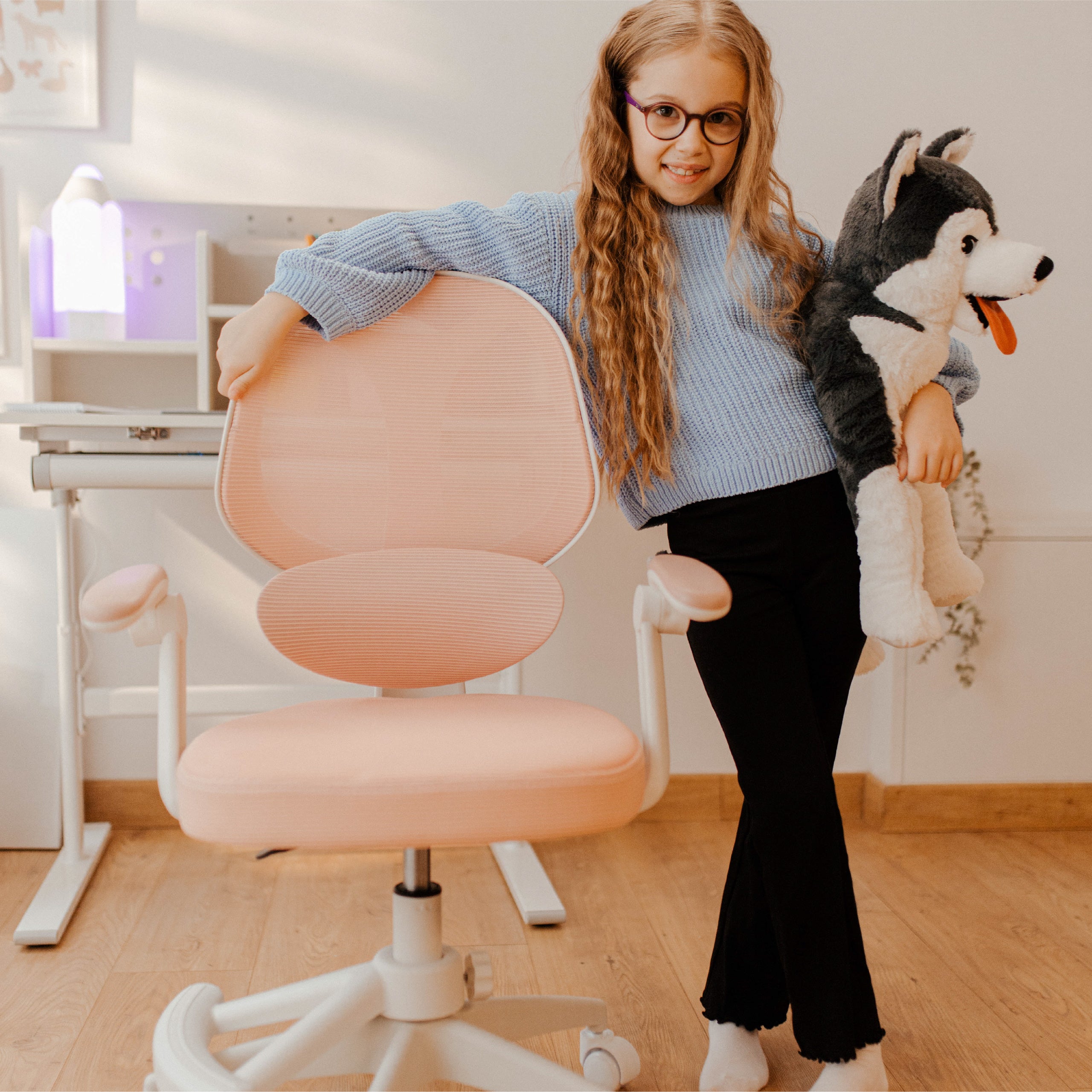 Mark Adler Junior 4.5 Pink Verstellbarer Kindersitz 