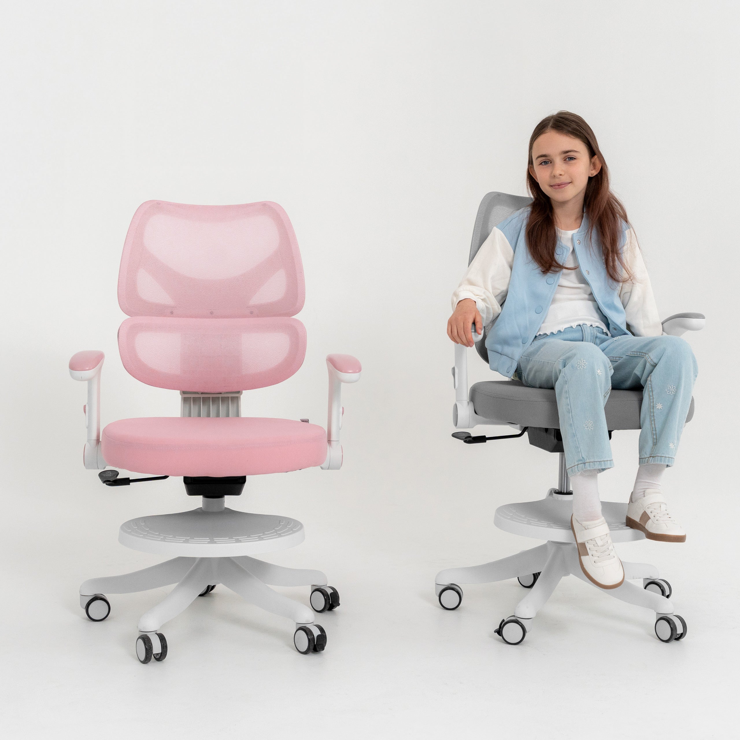 Ergonomischer Drehstuhl für Kinder - Komfort und Bequemlichkeit beim Lernen