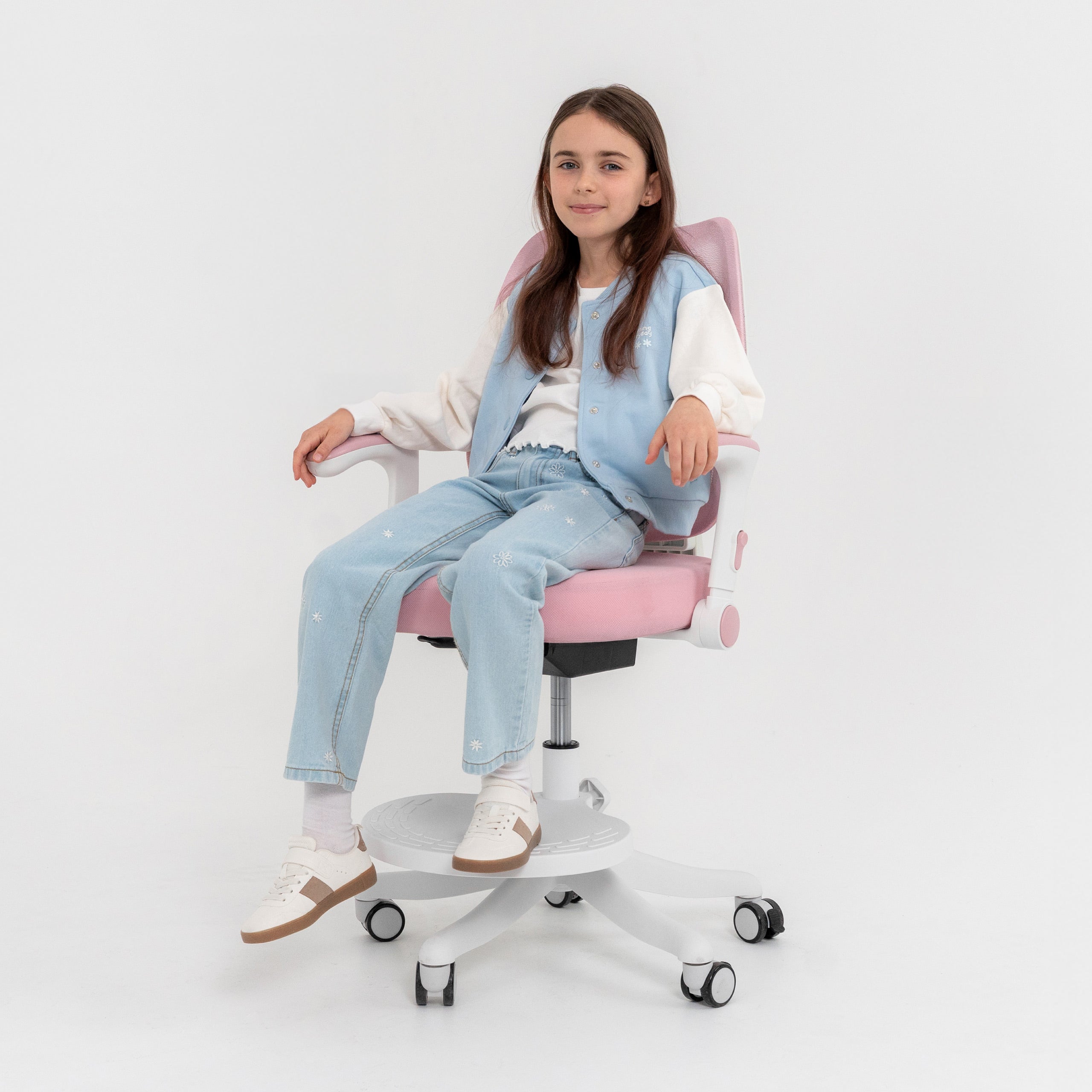 Ergonomischer Drehstuhl für Kinder - Komfort und Bequemlichkeit beim Lernen