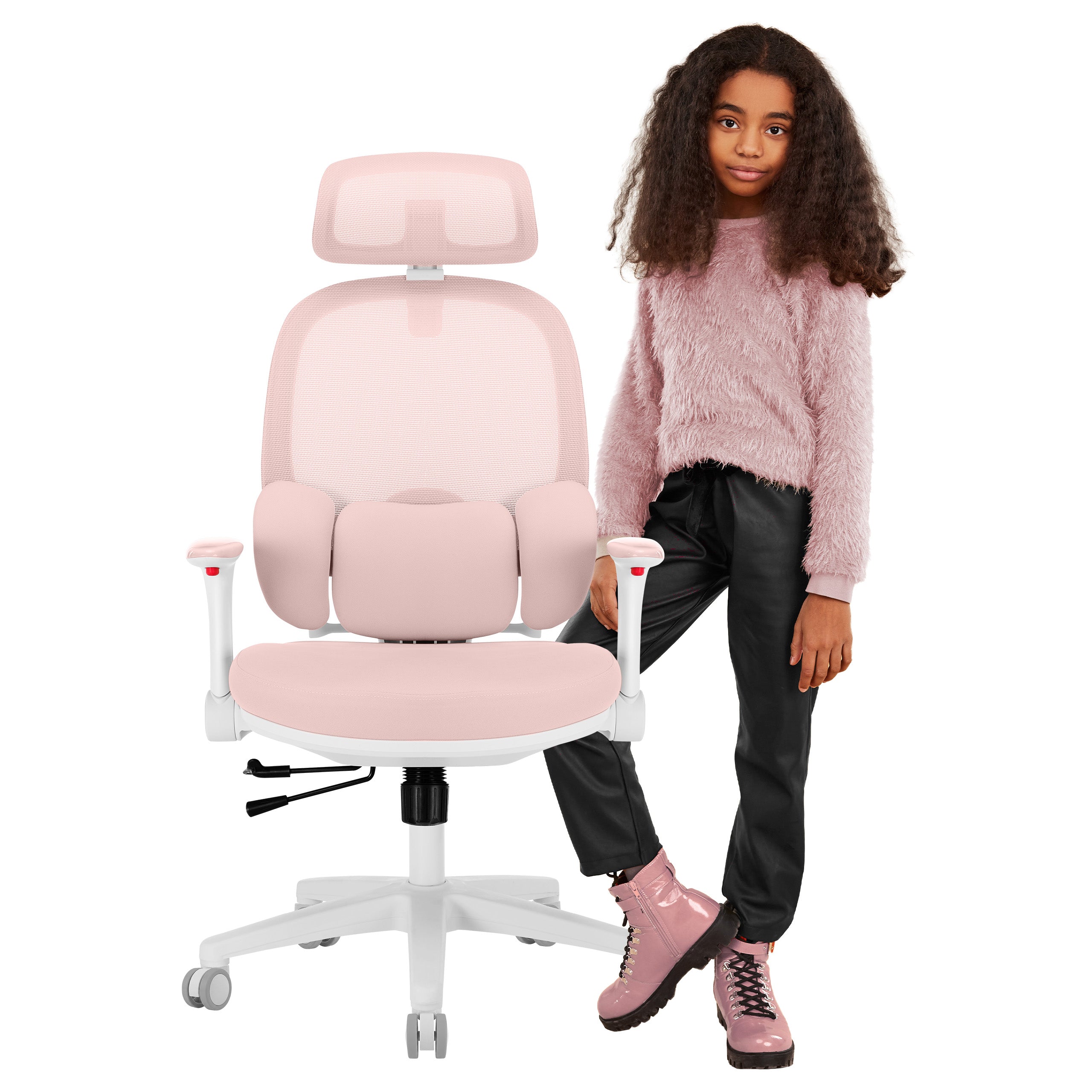 Mark Adler Junior 6.3 Rosa ergonomischer Kinderstuhl 
