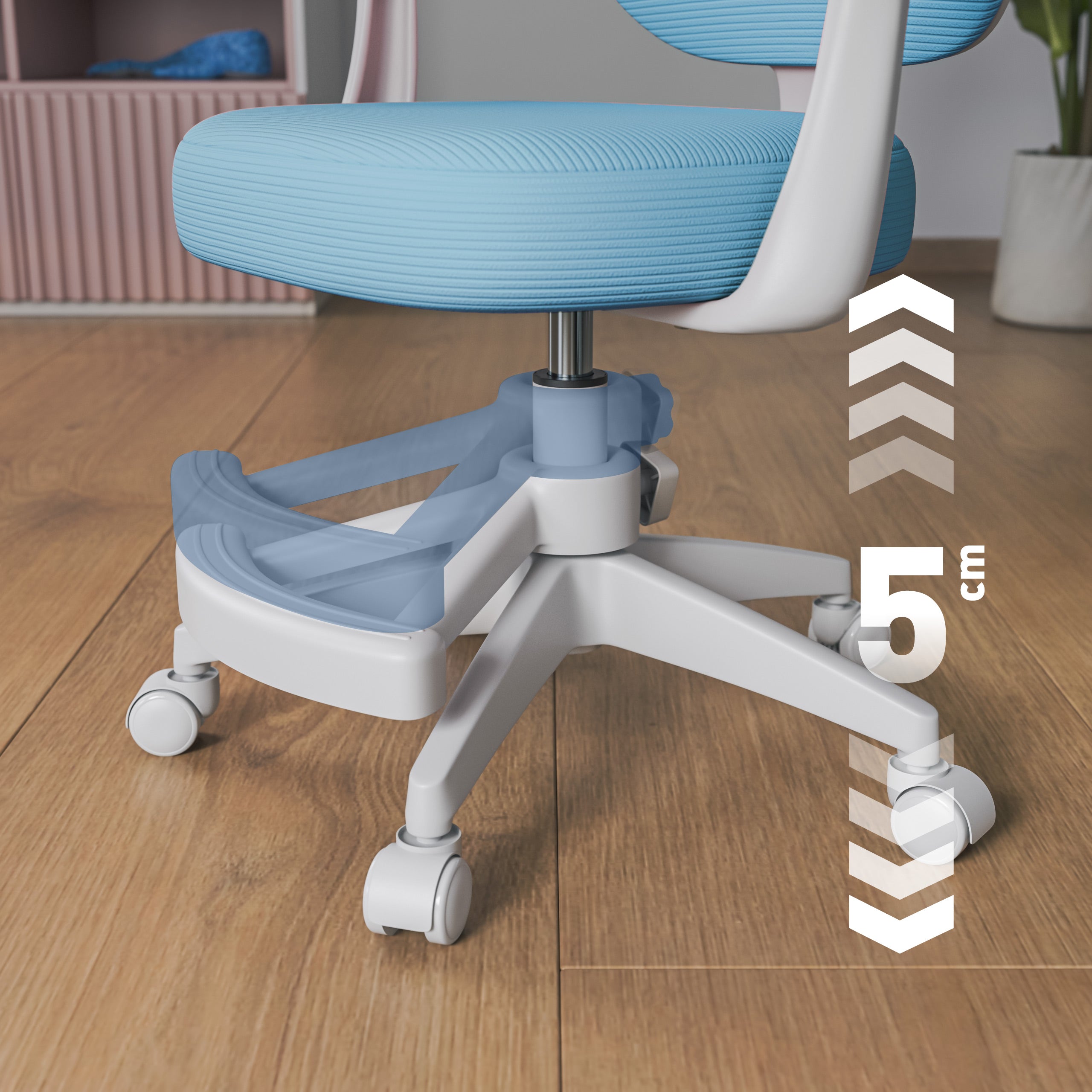 Mark Adler Junior 3.1 Blauer Kinderdrehstuhl