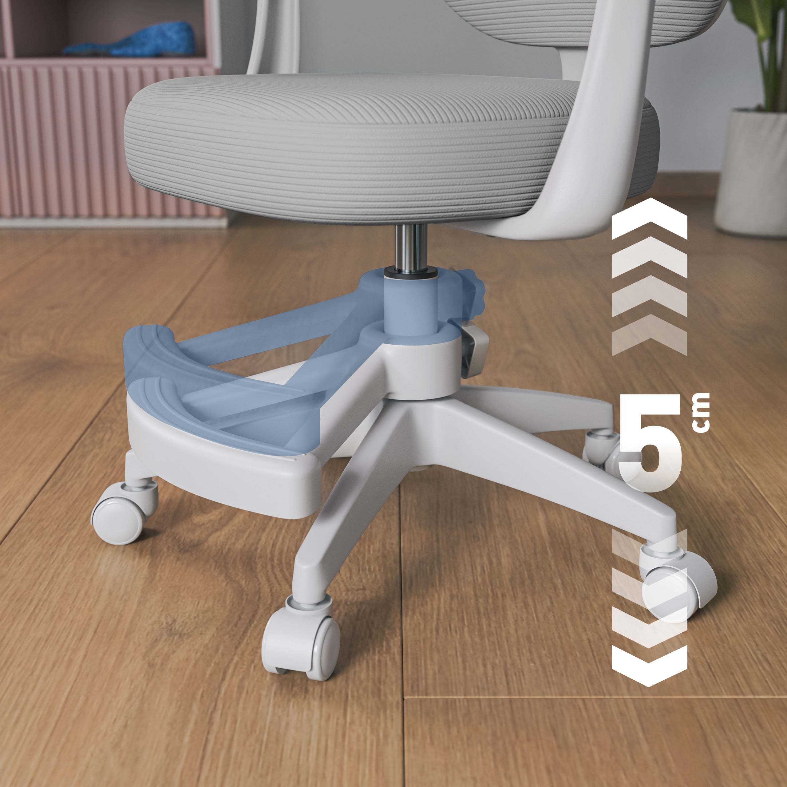 Mark Adler Junior 3.1 Grauer Kinderdrehstuhl