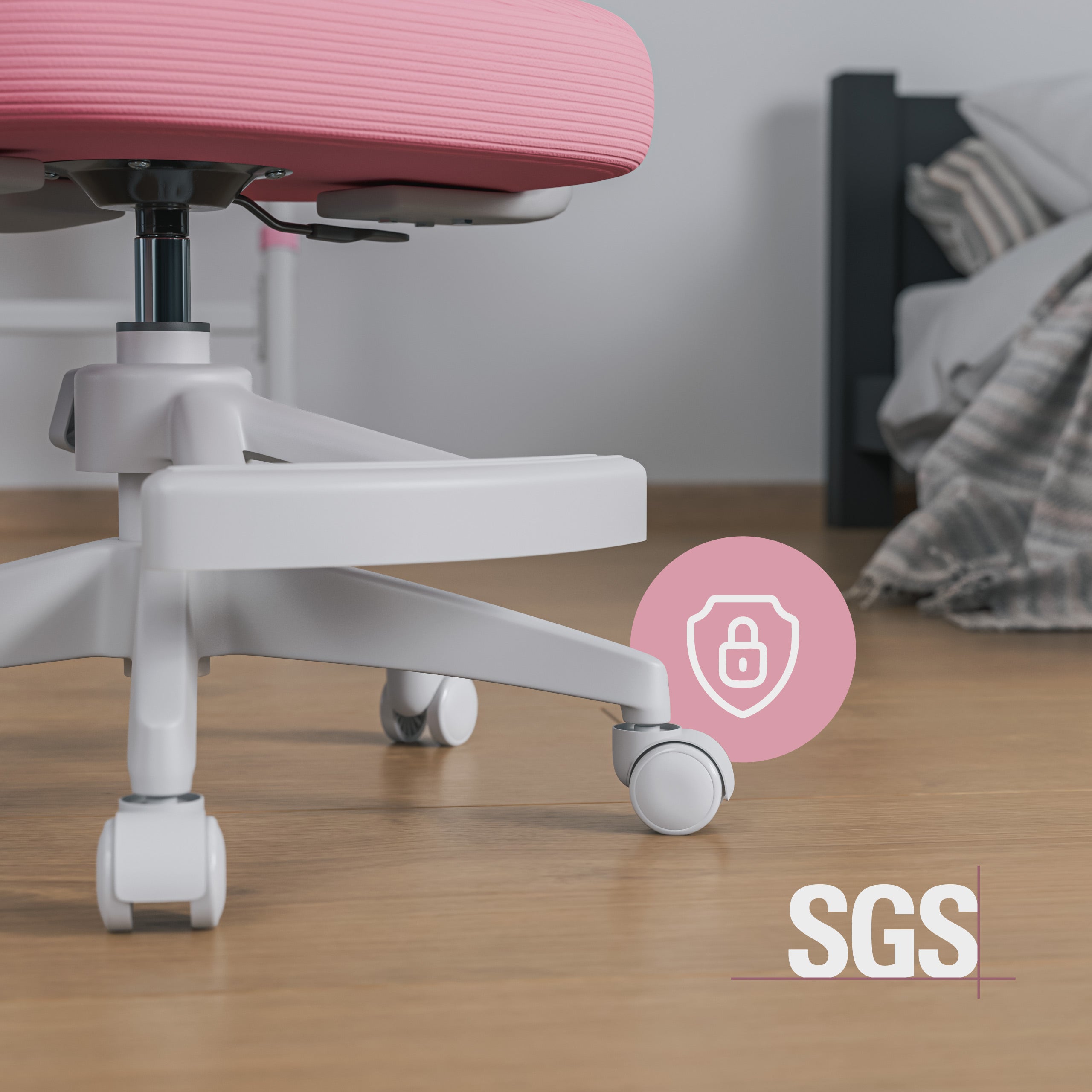 Mark Adler Junior 3.1 Pinker Kinderdrehstuhl