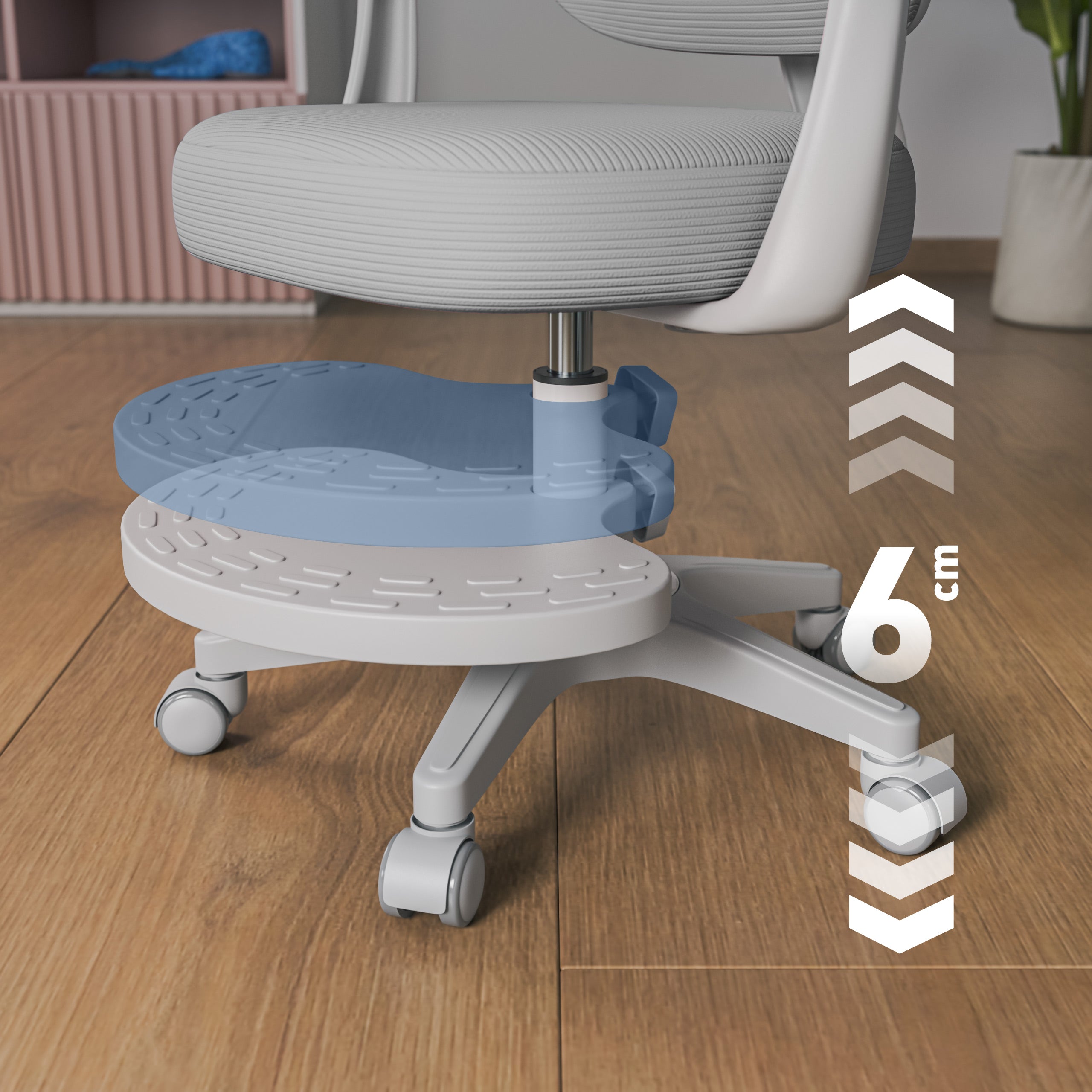 Verstellbare Fußstütze