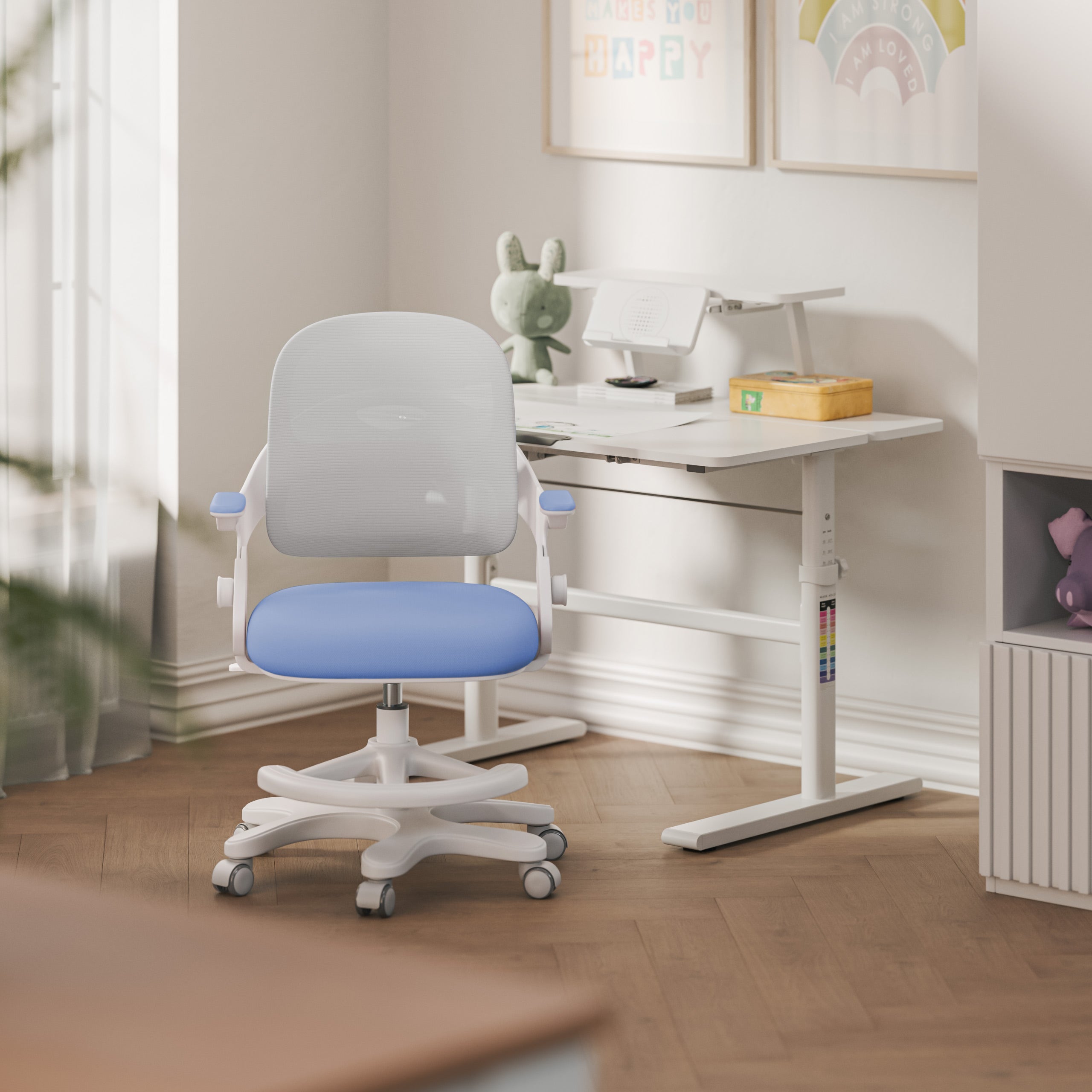 Mark Adler Junior 4.3 blaugrau Kinderschreibtischstuhl