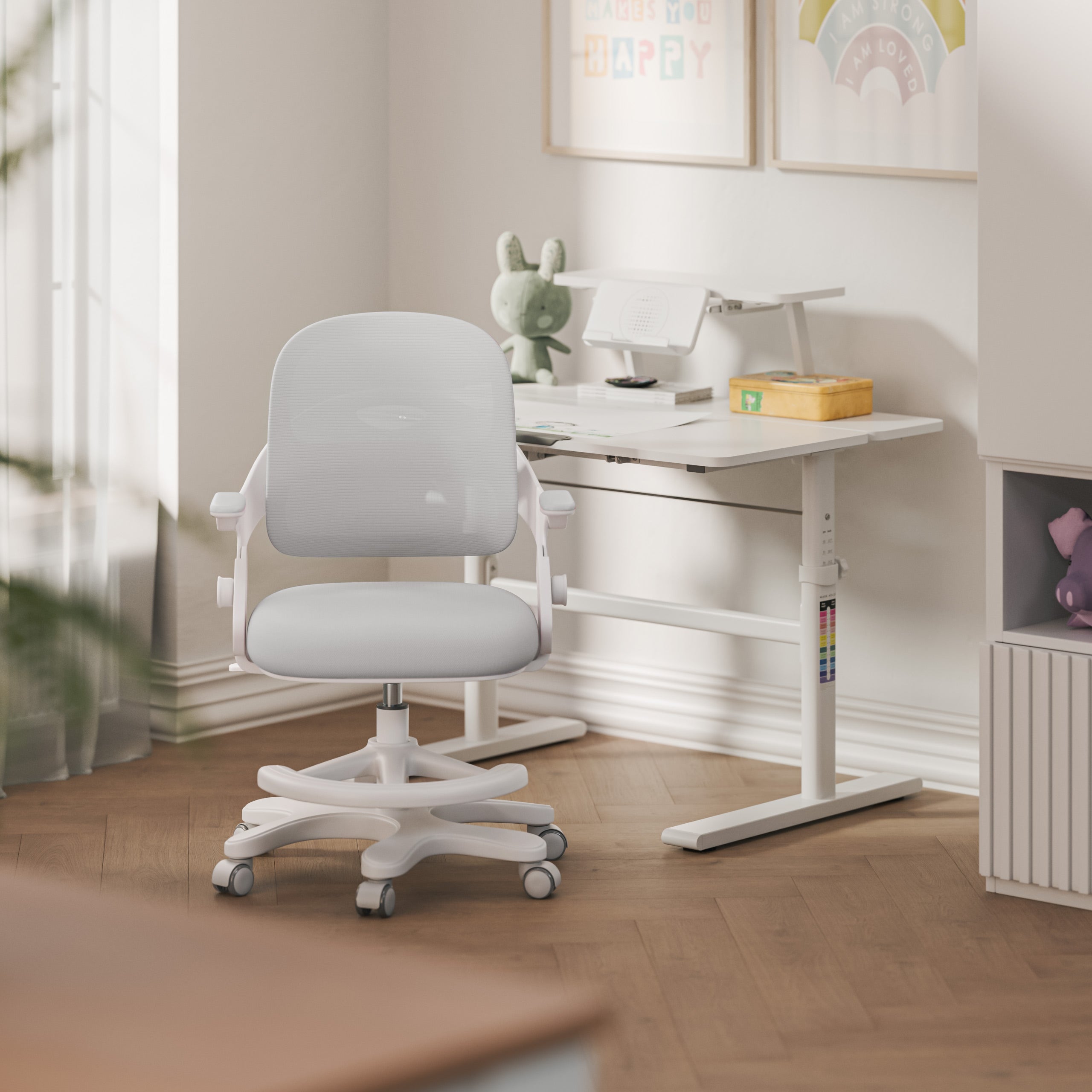 Mark Adler Junior 4.3 Grauer Kinderschreibtischstuhl