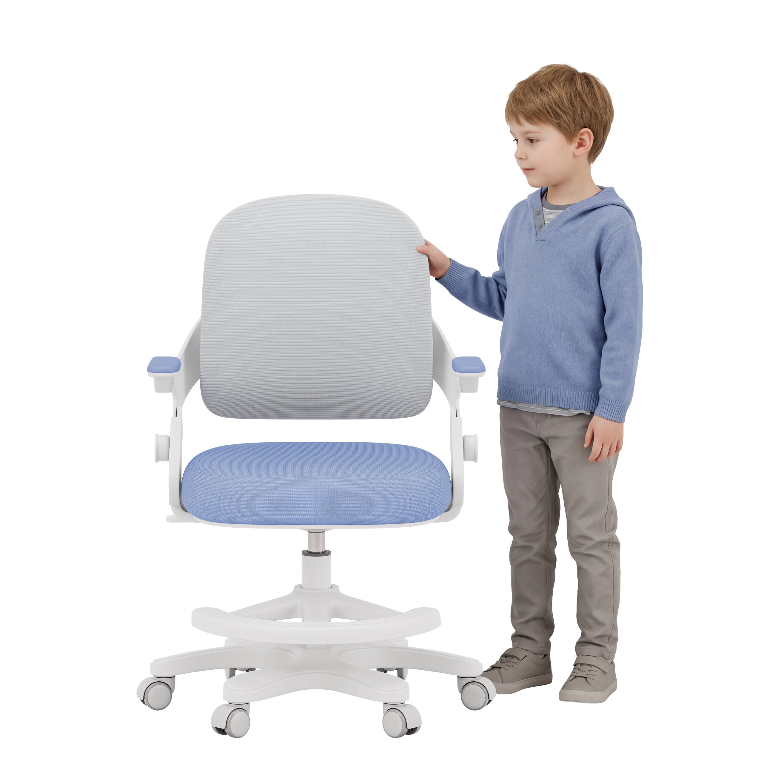 Mark Adler Junior 4.3 blaugrau Kinderschreibtischstuhl