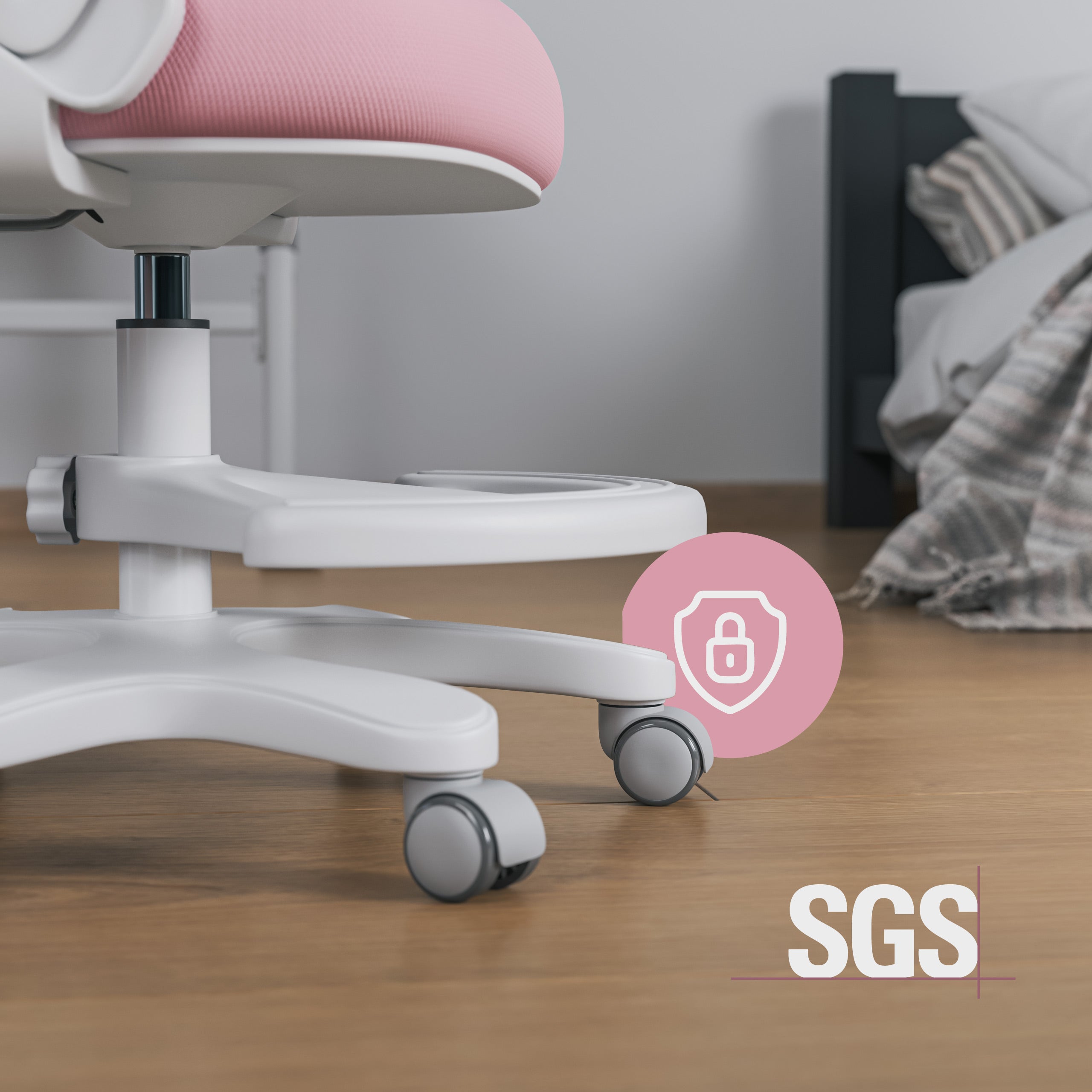 Mark Adler Junior 4.3 Rosa Kinderschreibtischstuhl