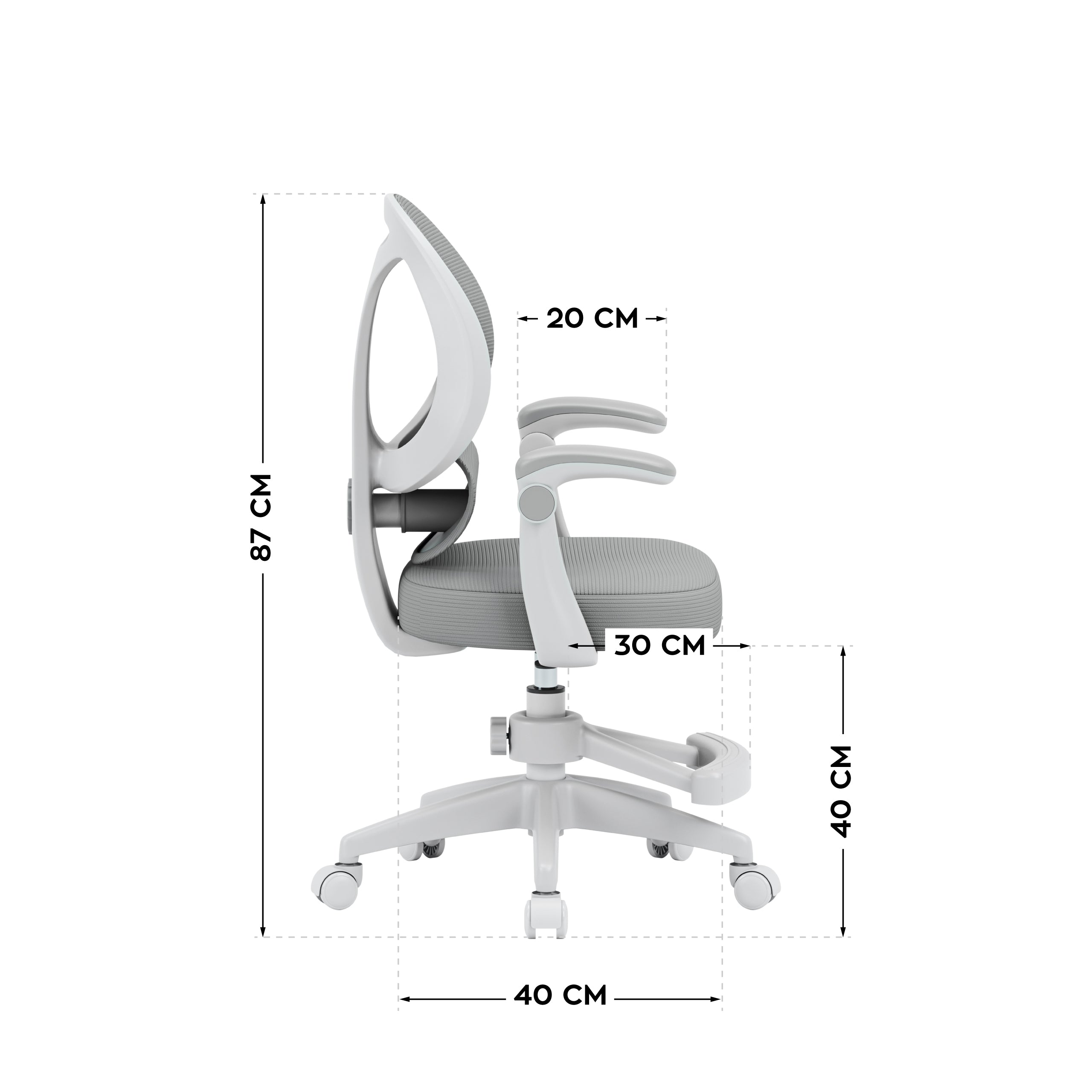 Mark Adler Junior 4.5 Grauer verstellbarer Kindersitz