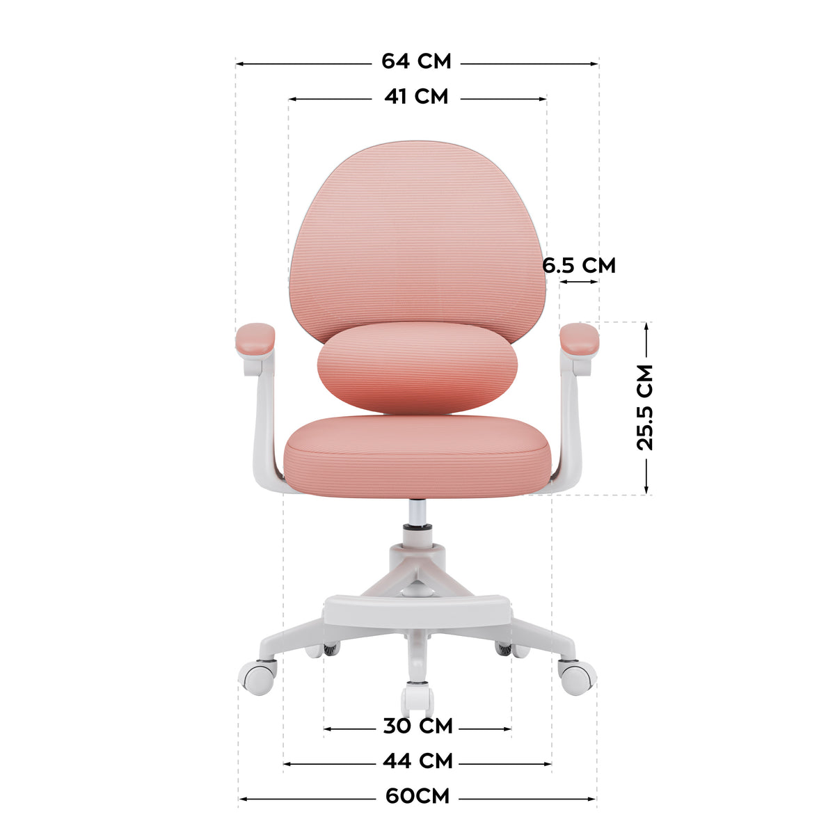 Mark Adler Junior 4.5 Pink Verstellbarer Kindersitz 