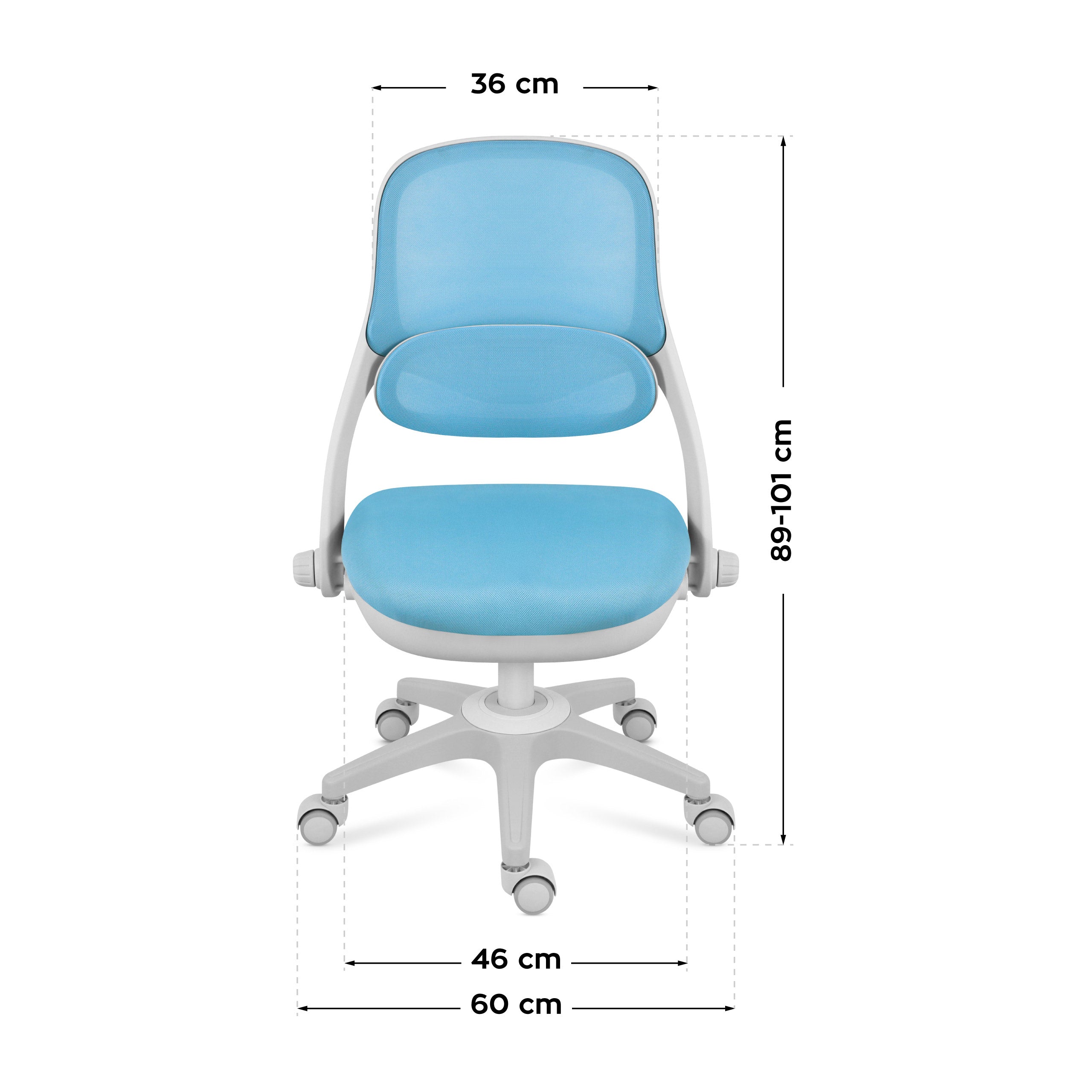 Mark Adler Junior 4.7 Blauer Kinderdrehstuhl 